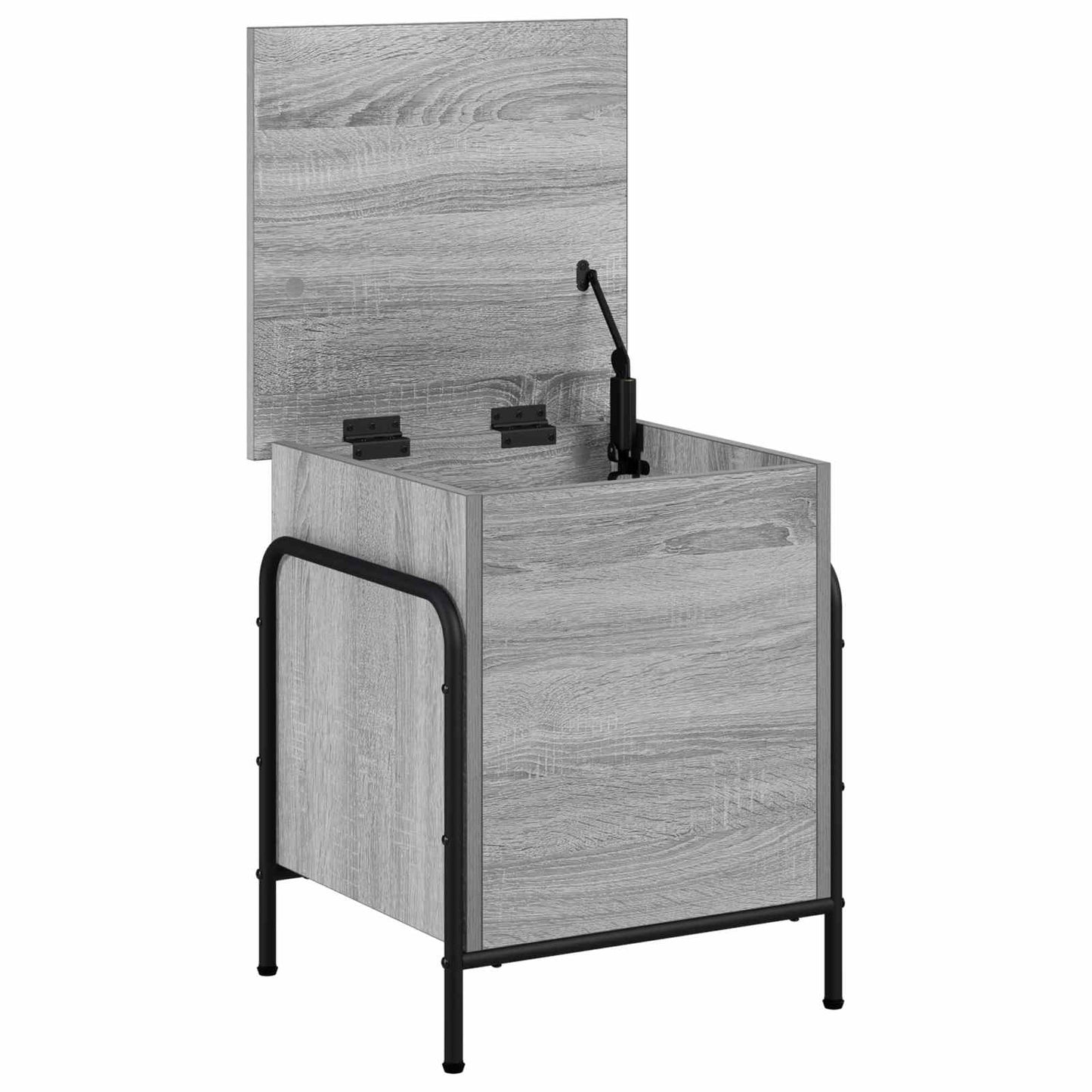 vidaXL Κουτί αποθήκευσης Γκρι Sonoma 80 x 40 x 49,5 εκ