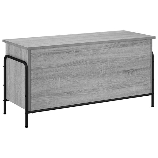 vidaXL Κουτί αποθήκευσης Γκρι Sonoma 80 x 40 x 49,5 εκ