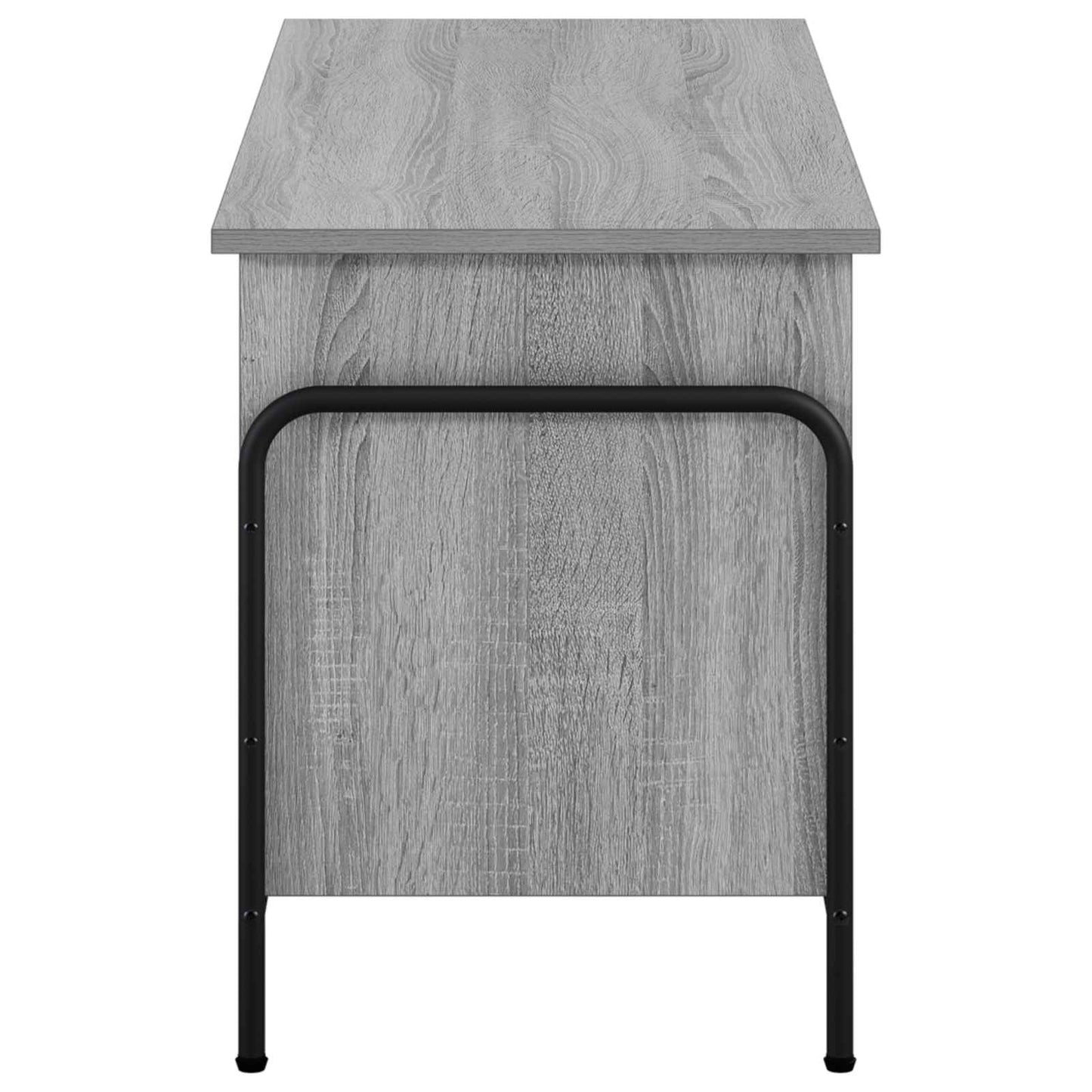 vidaXL Κουτί αποθήκευσης Γκρι Sonoma 80 x 40 x 49,5 εκ