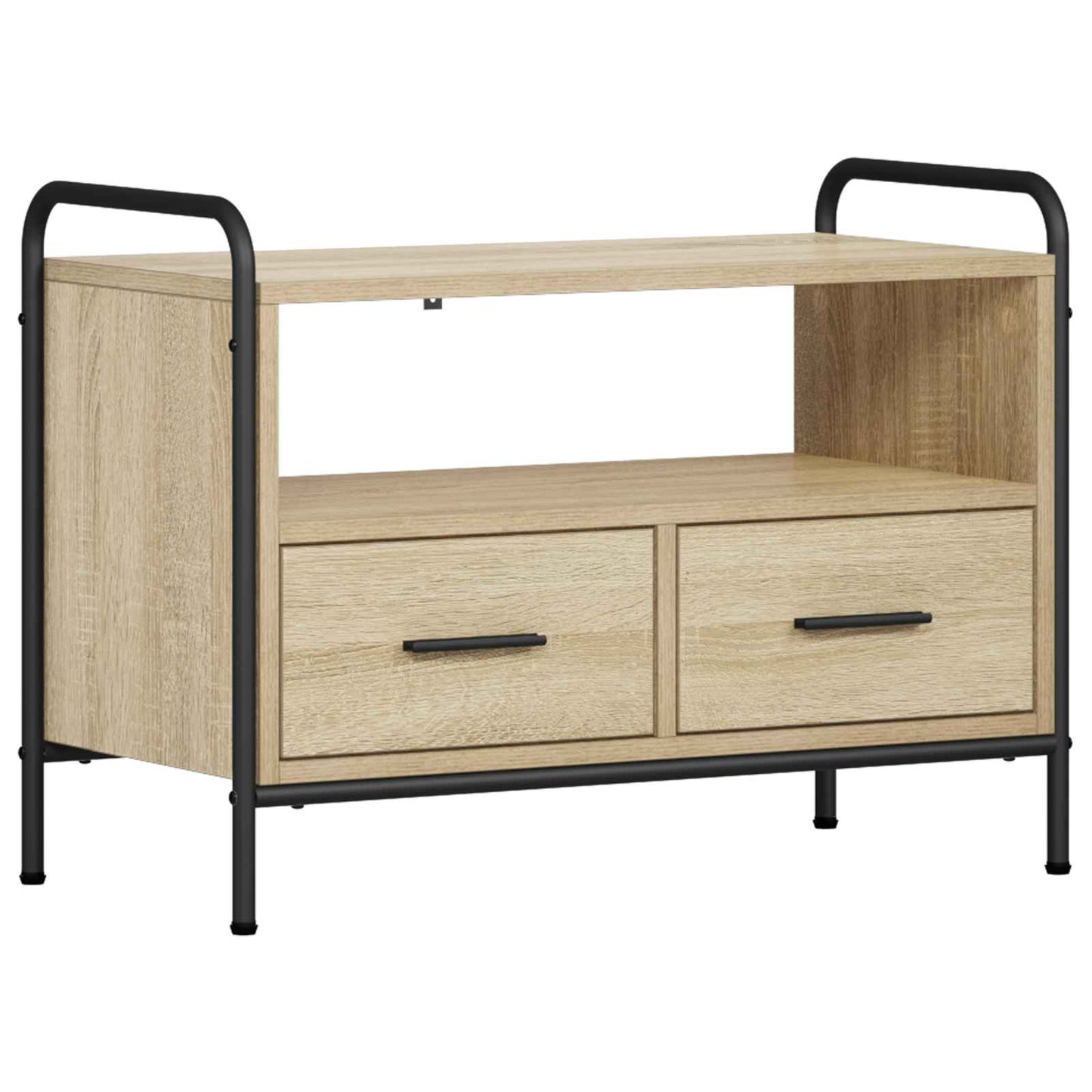 vidaXL Ντουλάπι TV 67,5 x 33 x 50 εκ Sonoma Δρυς Επεξεργασμένο Ξύλο