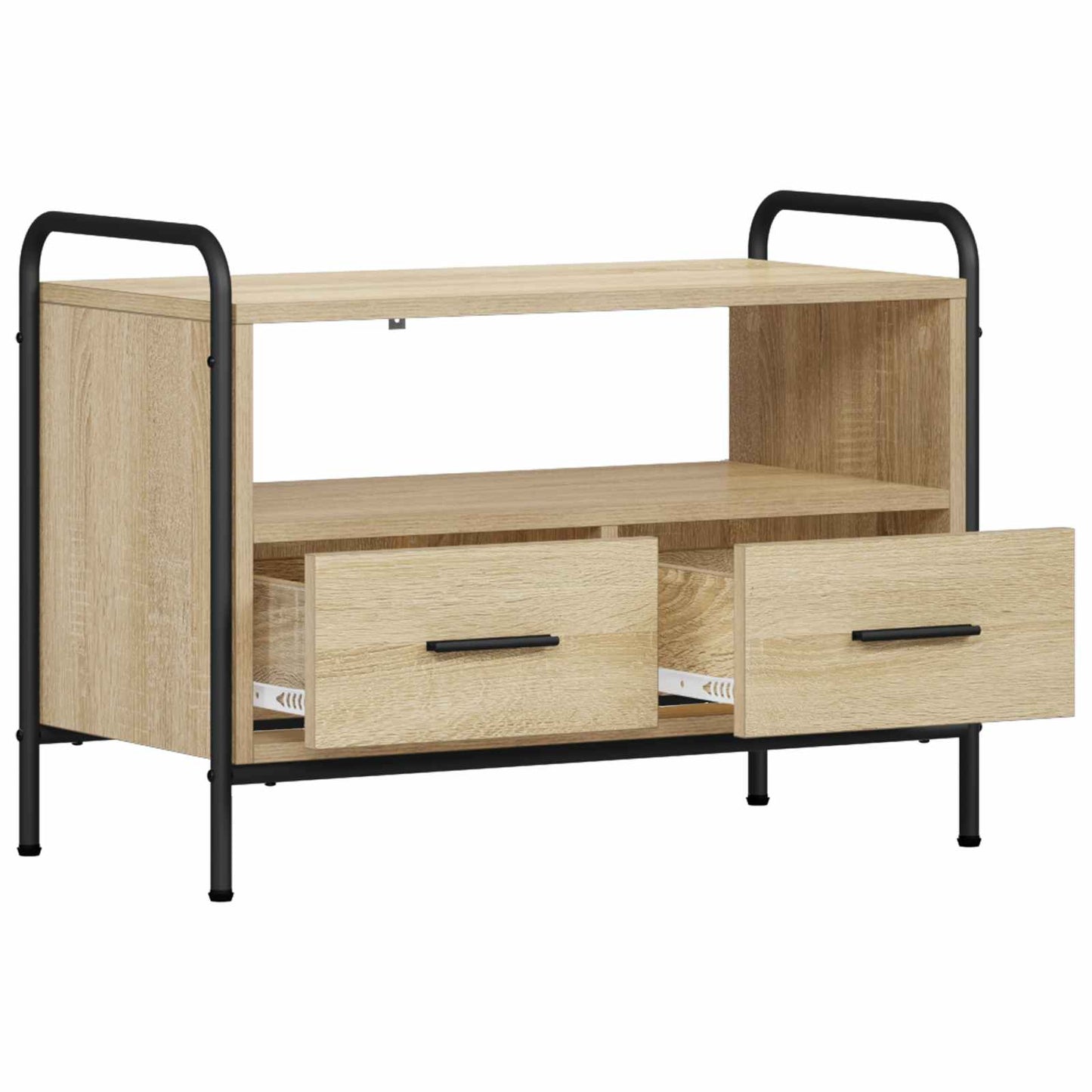 vidaXL Ντουλάπι TV 67,5 x 33 x 50 εκ Sonoma Δρυς Επεξεργασμένο Ξύλο