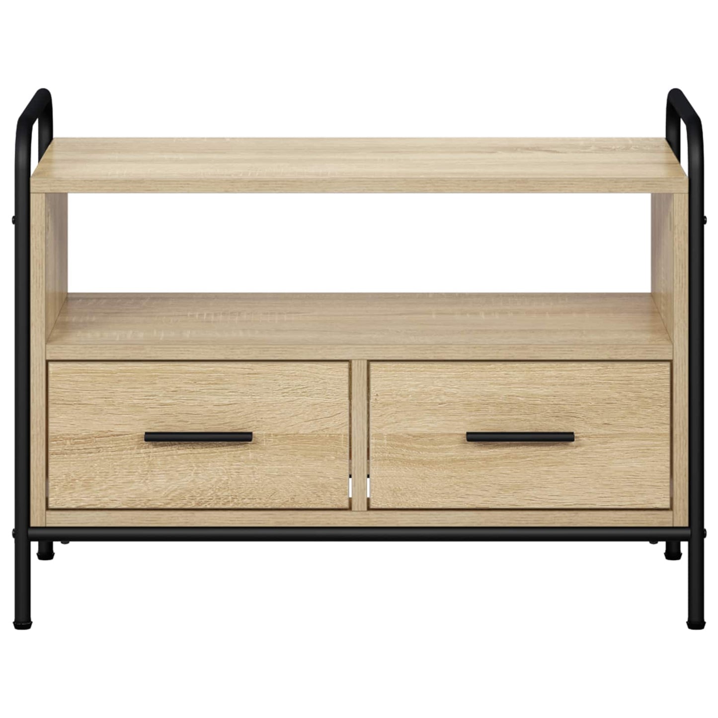 vidaXL Ντουλάπι TV 67,5 x 33 x 50 εκ Sonoma Δρυς Επεξεργασμένο Ξύλο