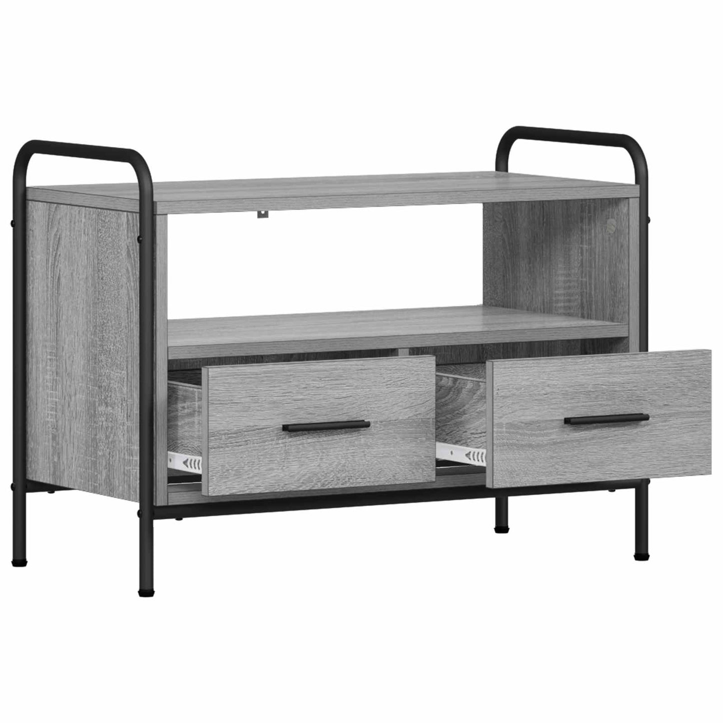 vidaXL Ντουλάπι TV 67,5 x 33 x 50 εκ Γκρι Sonoma Επεξεργασμένο Ξύλο