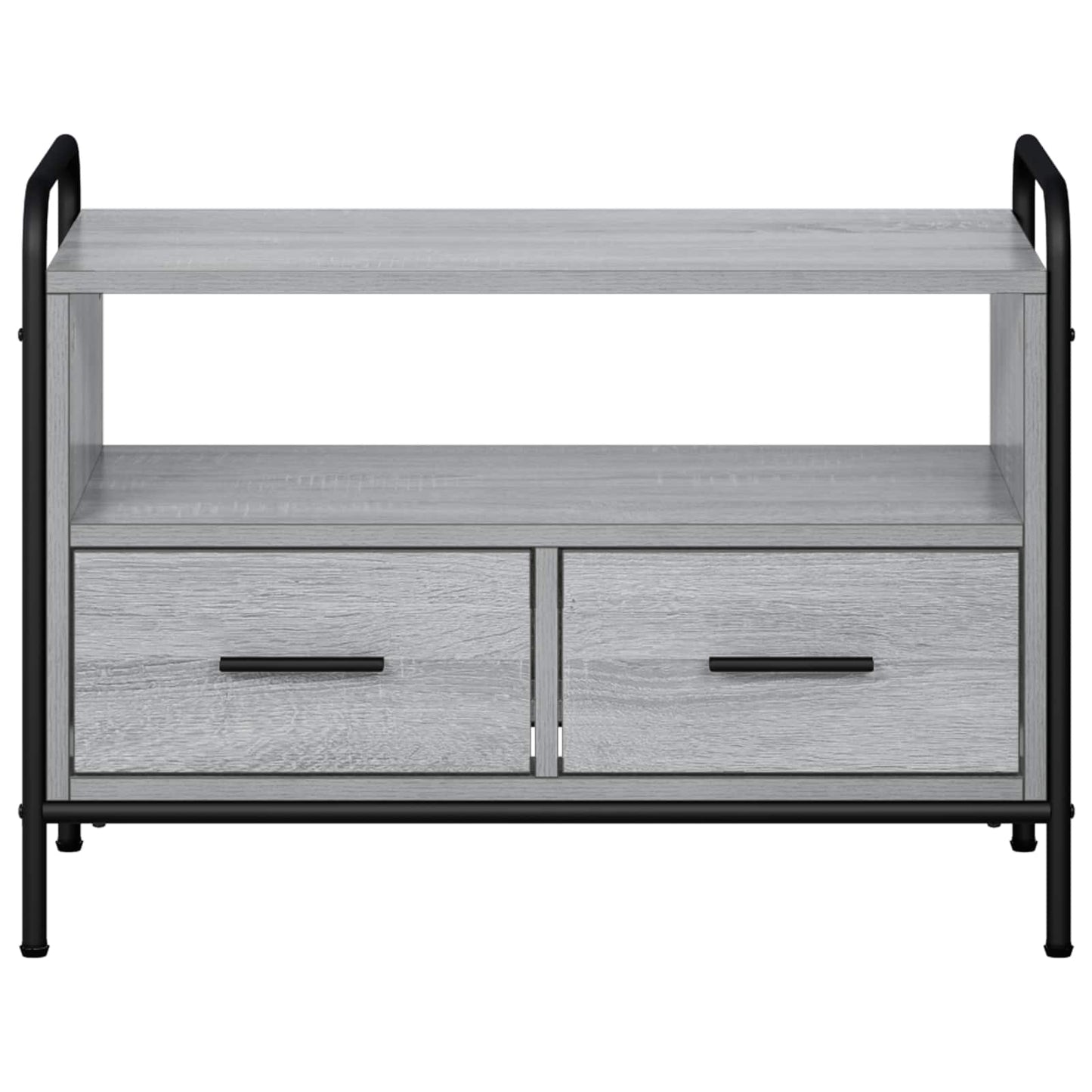 vidaXL Ντουλάπι TV 67,5 x 33 x 50 εκ Γκρι Sonoma Επεξεργασμένο Ξύλο