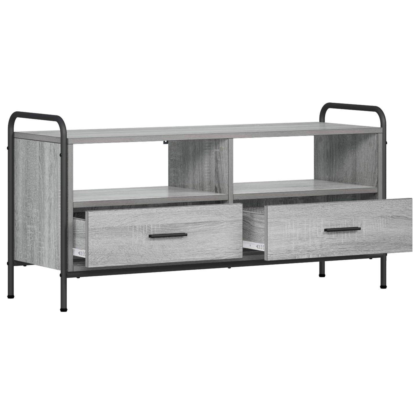 vidaXL Ντουλάπι TV 67,5 x 33 x 50 εκ Γκρι Sonoma Επεξεργασμένο Ξύλο