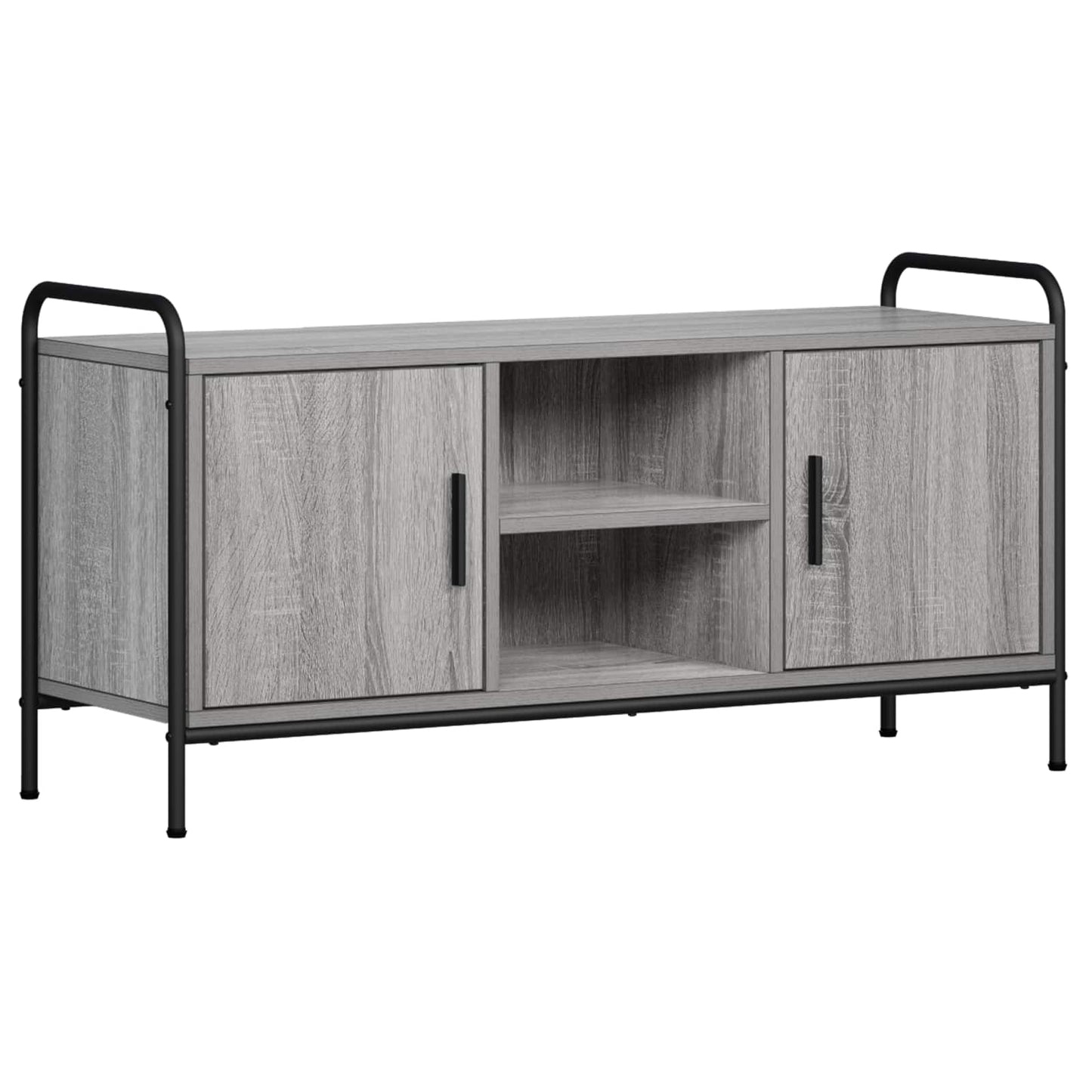 vidaXL Ντουλάπι TV 99 x 33 x 50 εκ. Γκρι Sonoma Επεξεργασμένο Ξύλο