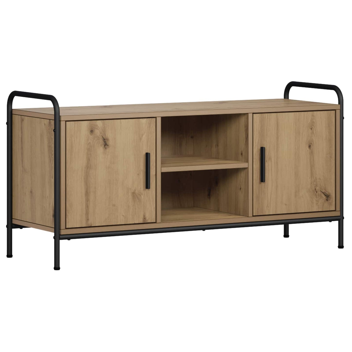 vidaXL Ντουλάπι TV 99 x 33 x 50 εκ. Artisan Δρυς Επεξεργασμένο Ξύλο