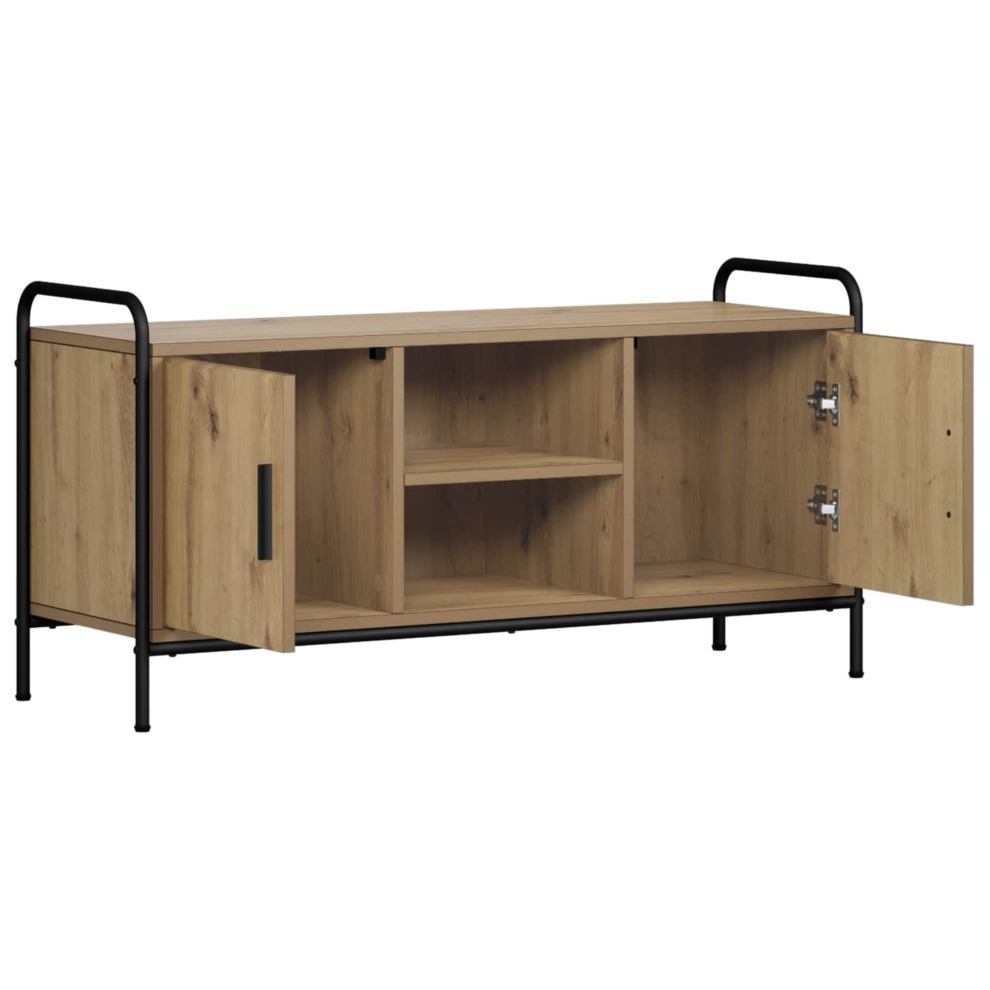 vidaXL Ντουλάπι TV 99 x 33 x 50 εκ. Artisan Δρυς Επεξεργασμένο Ξύλο