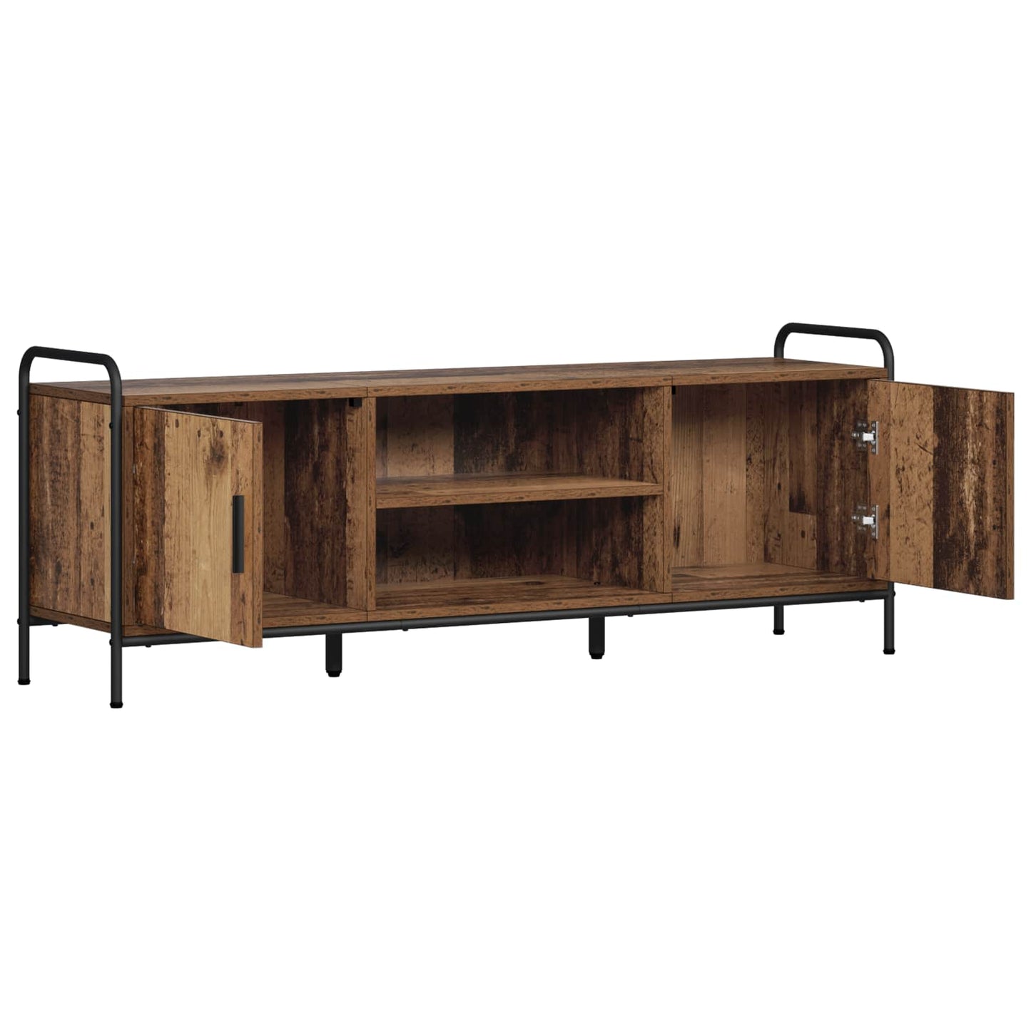 vidaXL Ντουλάπι TV 133 x 33 x 50 εκ. Παλαιωμένο ξύλο
