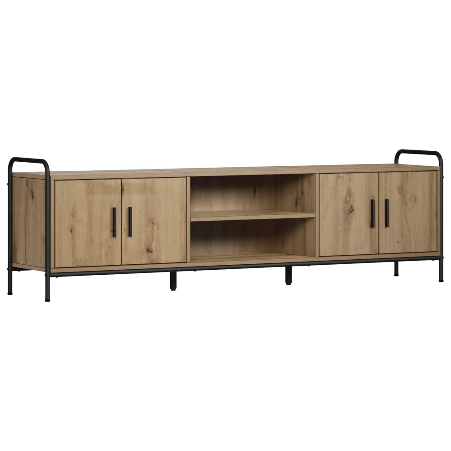 vidaXL Ντουλάπι TV 167,5 x 33 x 50 εκ Artisan Δρυς Επεξεργασμένο Ξύλο