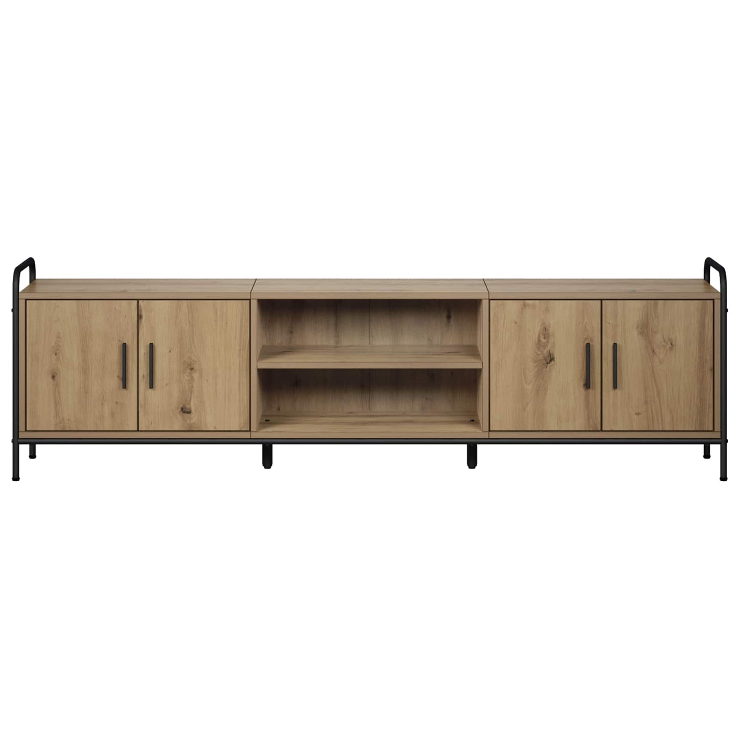 vidaXL Ντουλάπι TV 167,5 x 33 x 50 εκ Artisan Δρυς Επεξεργασμένο Ξύλο