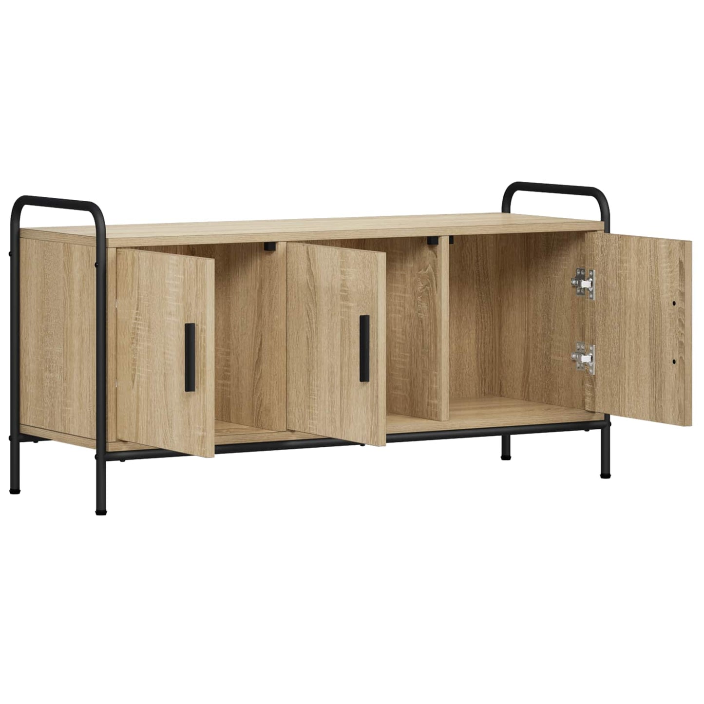 vidaXL Ντουλάπι TV 79,5 x 33 x 50 εκ. Sonoma Δρυς Επεξεργασμένο Ξύλο