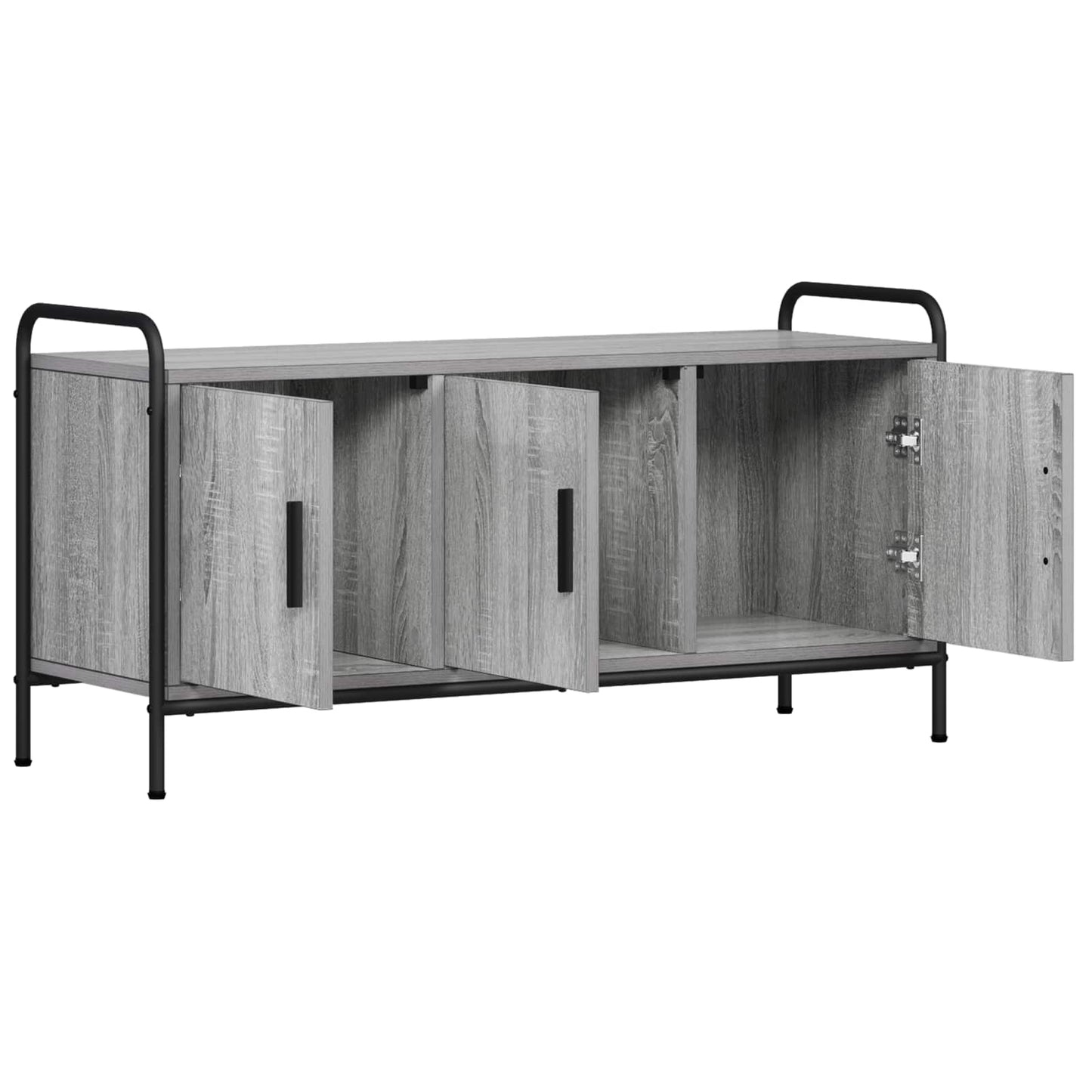 vidaXL Ντουλάπι TV 79,5 x 33 x 50 εκ. Γκρι Sonoma Επεξεργασμένο Ξύλο