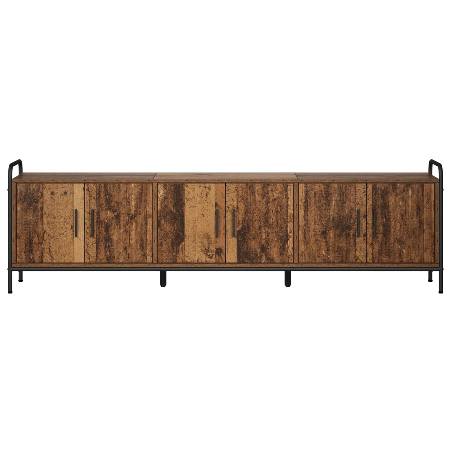 vidaXL Ντουλάπι TV 146 x 33 x 50 εκ Παλαιωμένο ξύλο Επεξεργασμένο Ξύλο