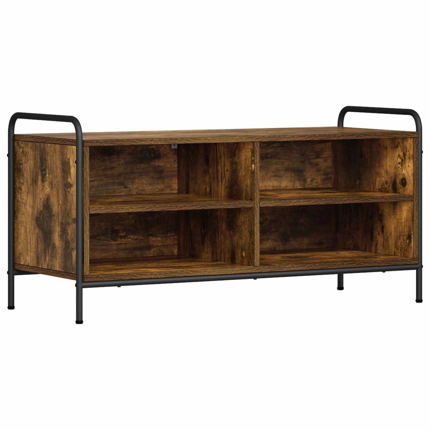 vidaXL Ντουλάπι TV 140 x 39,5 x 50 εκ. Καπνισμένο Ξύλο Δρυός