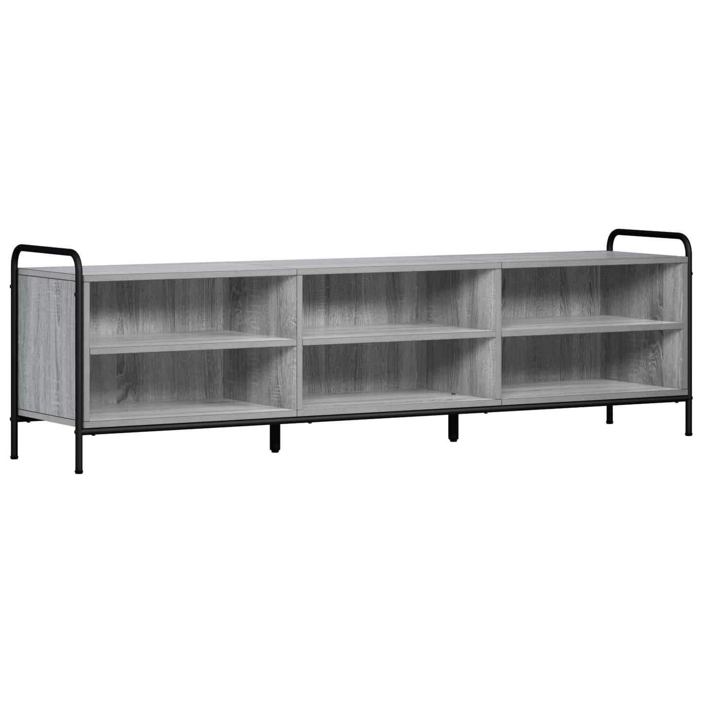 vidaXL Ντουλάπι TV 140 x 39,5 x 50 εκ. Γκρι Sonoma Επεξεργασμένο Ξύλο