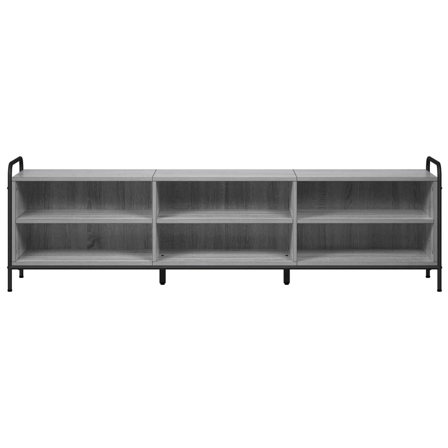 vidaXL Ντουλάπι TV 140 x 39,5 x 50 εκ. Γκρι Sonoma Επεξεργασμένο Ξύλο