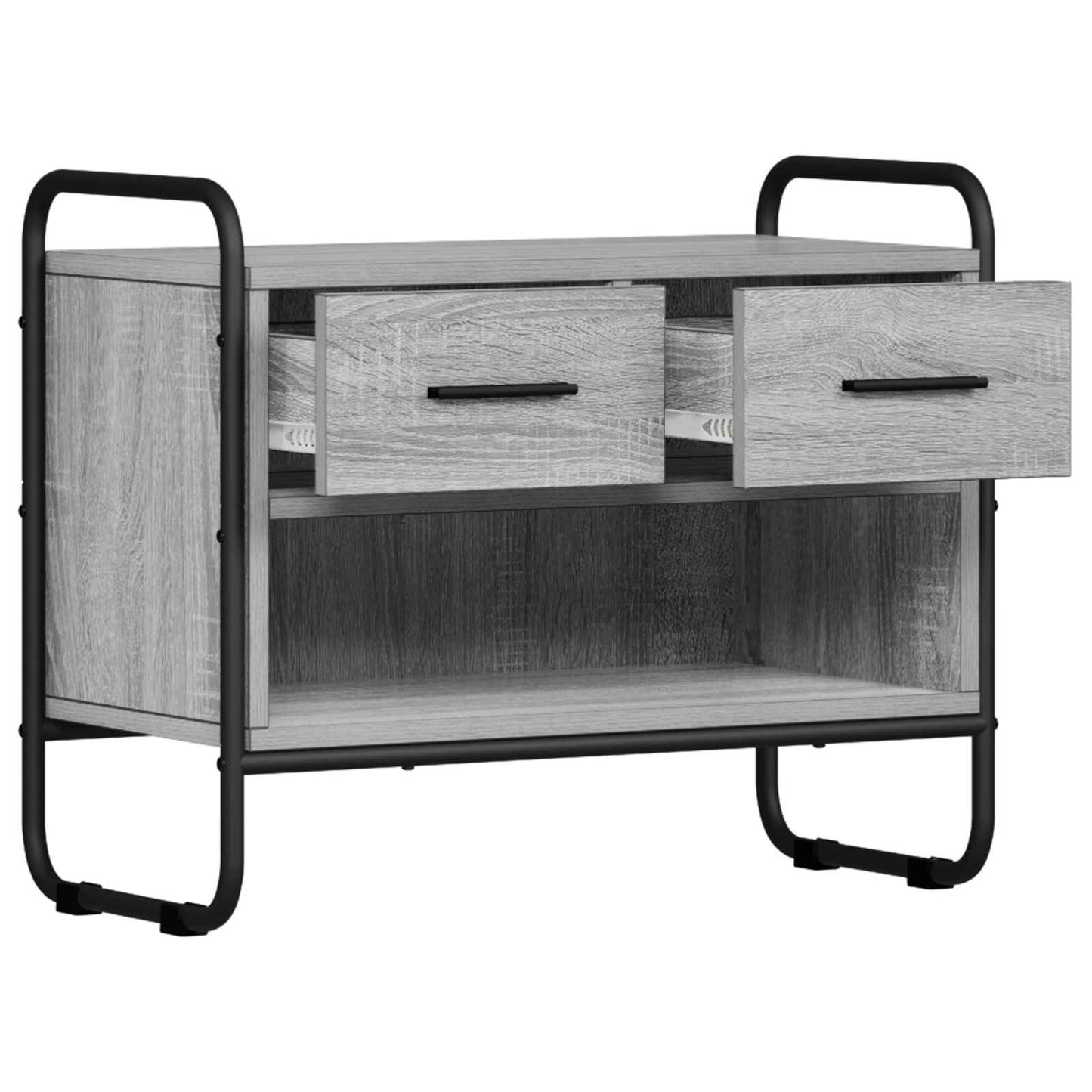 vidaXL Ντουλάπι TV 60 x 30 x 50 εκ. Γκρι Sonoma Επεξεργασμένο Ξύλο