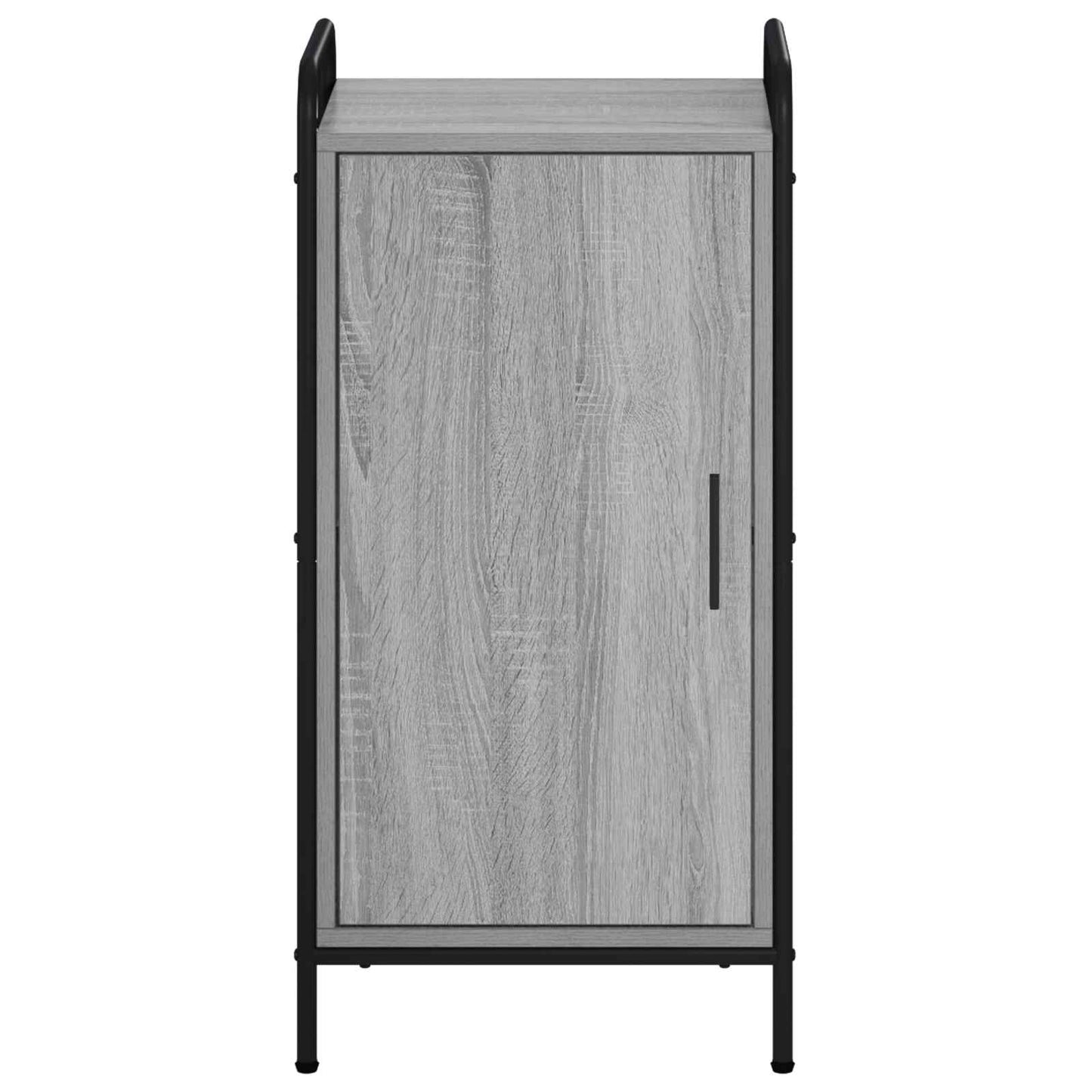 vidaXL Πλαϊνό γραφείο Γκρι Sonoma 97 x 33 x 81 εκ Επεξεργασμένο Ξύλο