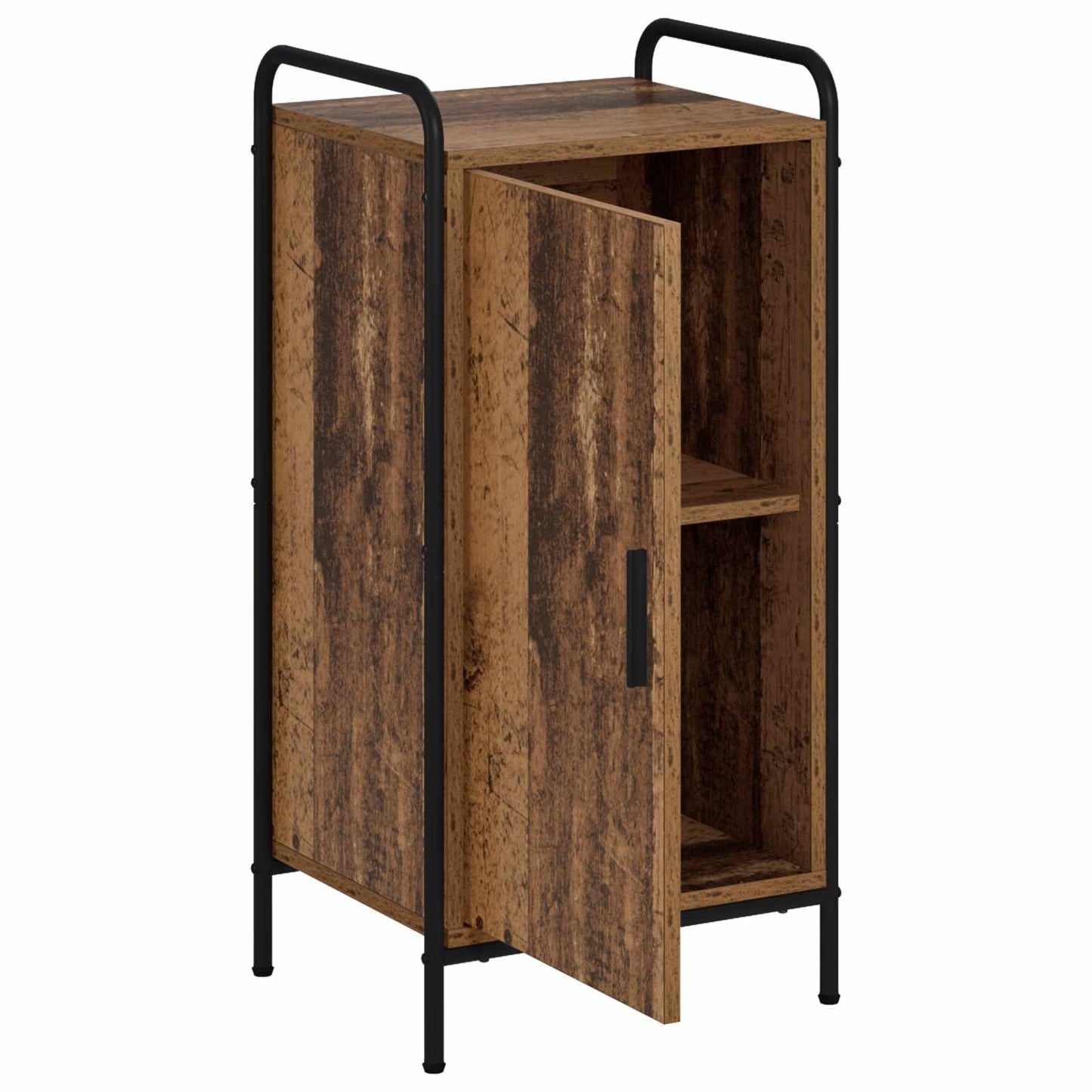 vidaXL Πλαϊνό γραφείο Παλαιωμένο ξύλο 97 x 33 x 81 εκ