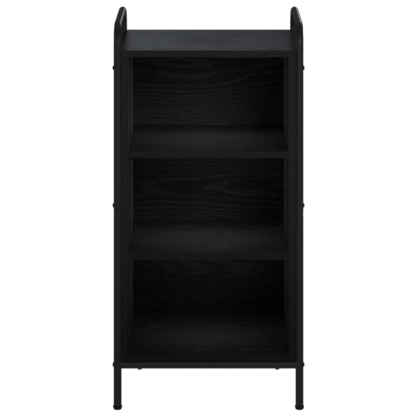 vidaXL Πλαϊνό γραφείο Μαύρη Δρυς 97 x 33 x 81 εκ Επεξεργασμένο Ξύλο
