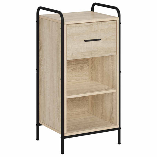 vidaXL Πλαϊνό γραφείο Sonoma Δρυς 97 x 33 x 81 εκ Επεξεργασμένο Ξύλο
