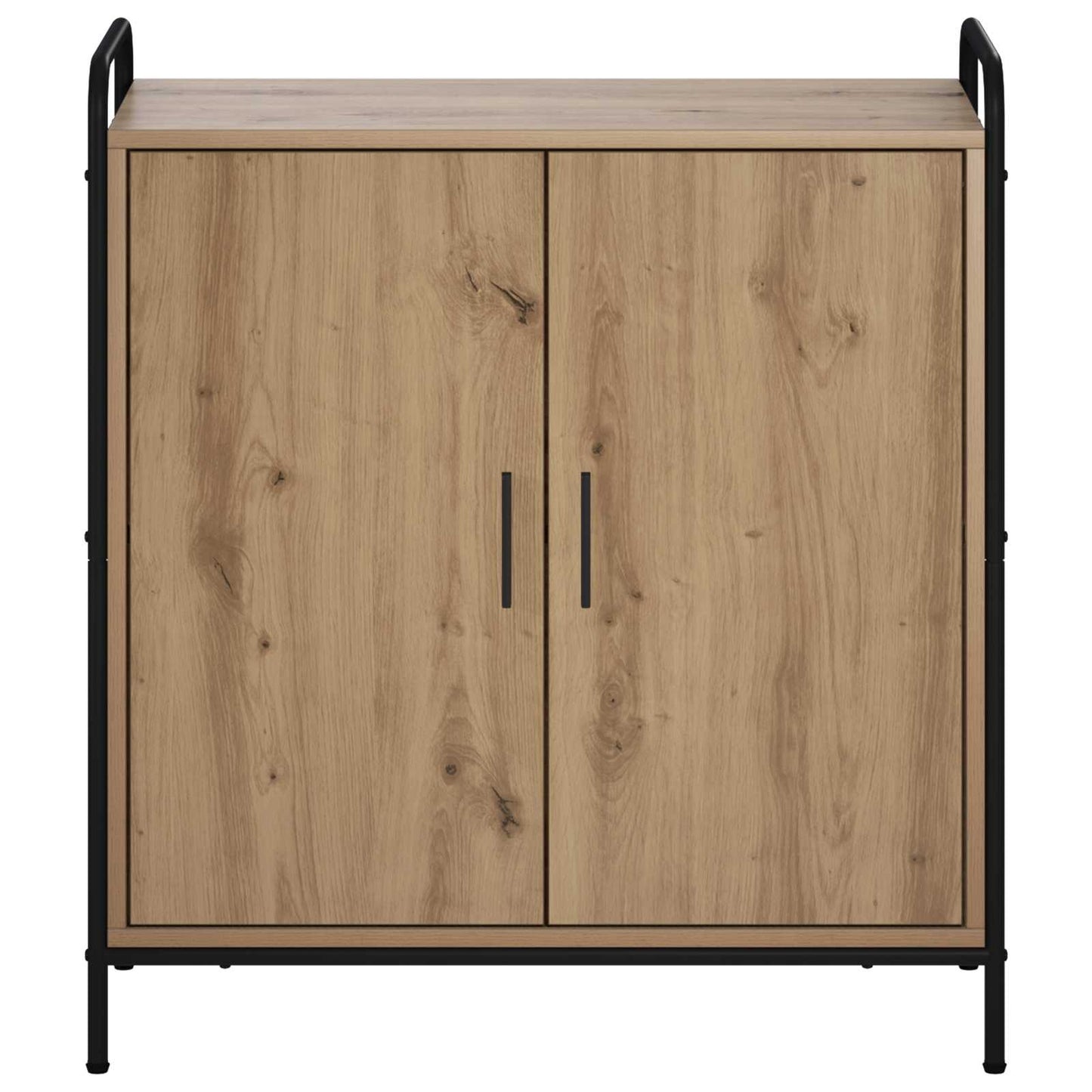 vidaXL Πλαϊνό γραφείο Artisan Δρυς 97 x 33 x 81 εκ Επεξεργασμένο Ξύλο