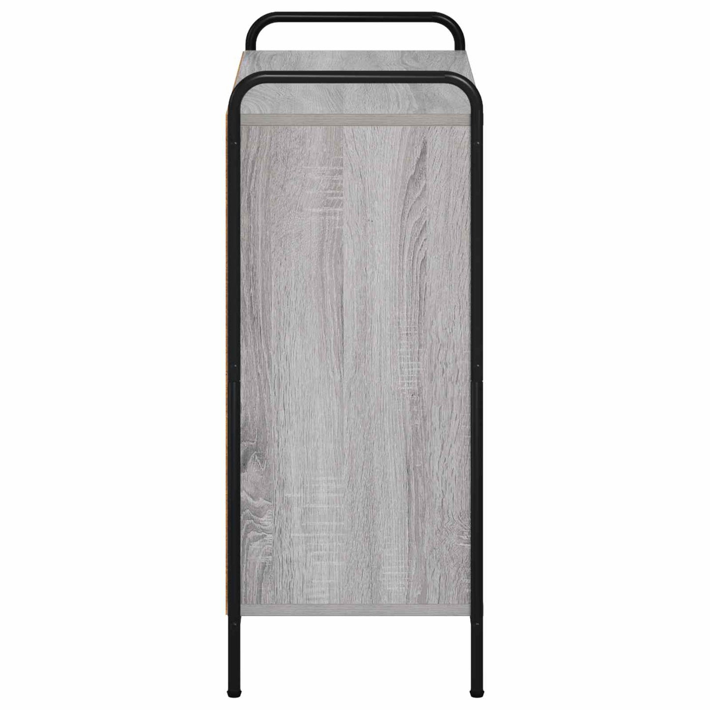 vidaXL Πλαϊνό γραφείο Γκρι Sonoma 97 x 33 x 81 εκ Επεξεργασμένο Ξύλο