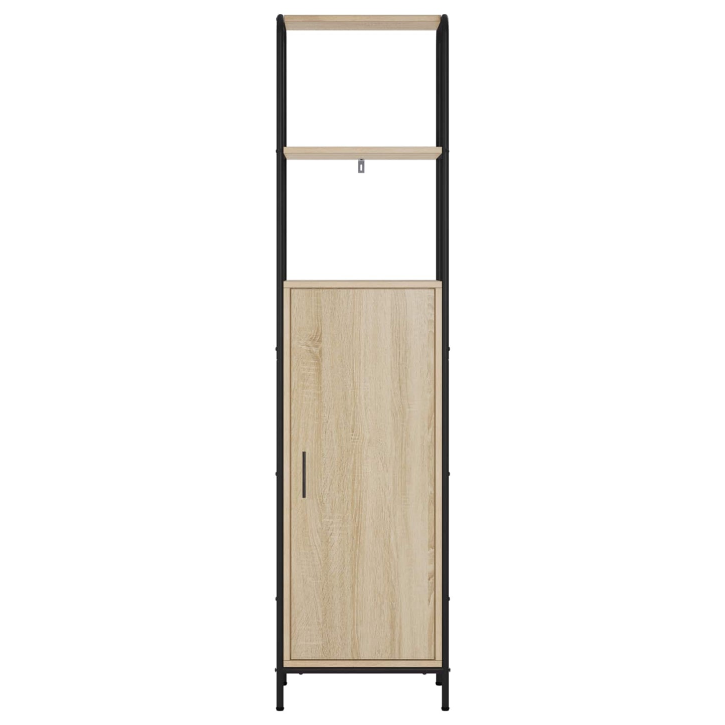 vidaXL Highboard Sonoma Δρυς 40 x 33 x 161 εκ Επεξεργασμένο Ξύλο