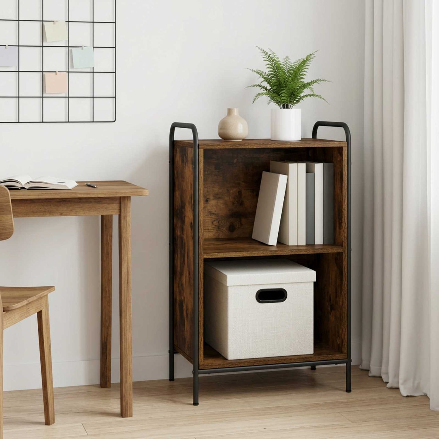 vidaXL Βιβλιοθήκη 55,5 x 33 x 174 εκ Επεξεργασμένο Ξύλο