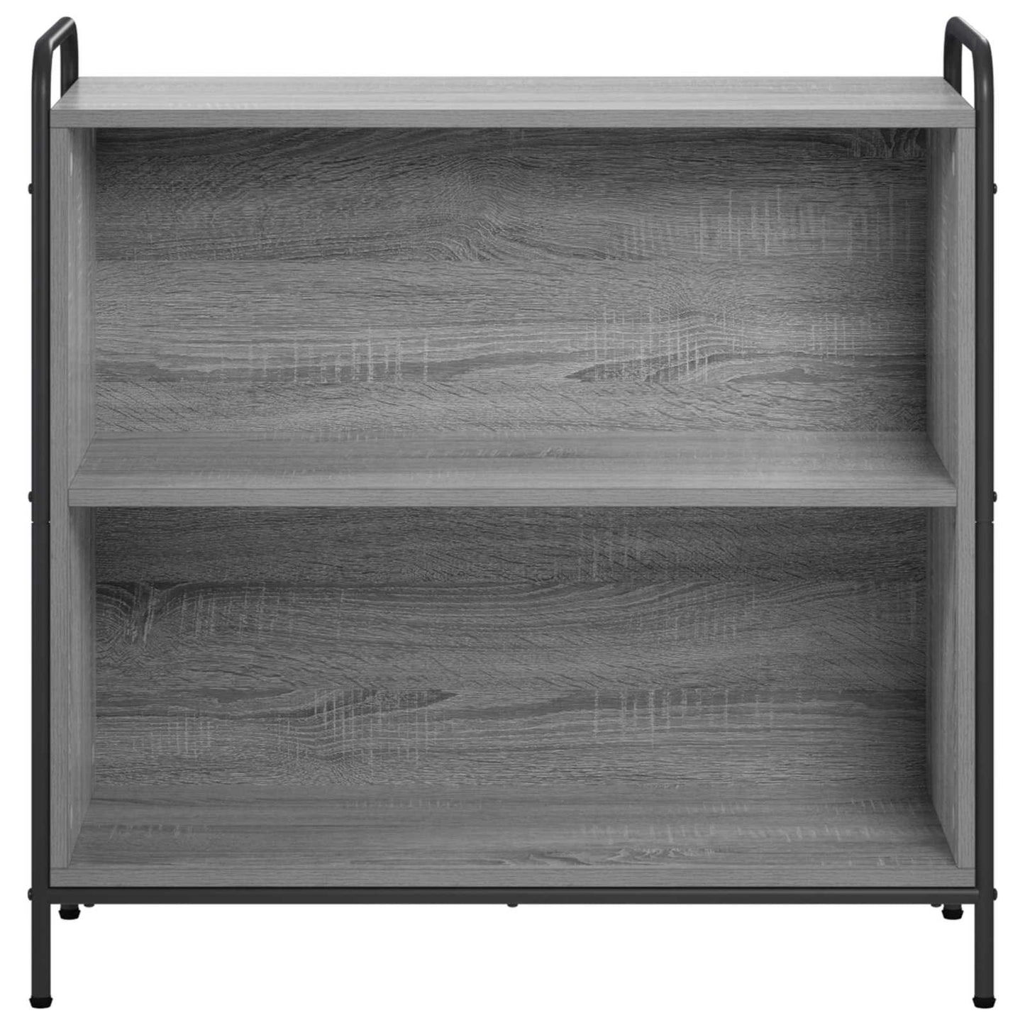vidaXL Βιβλιοθήκη 80 x 33 x 80 εκ. Επεξεργασμένο Ξύλο Γκρι Sonoma