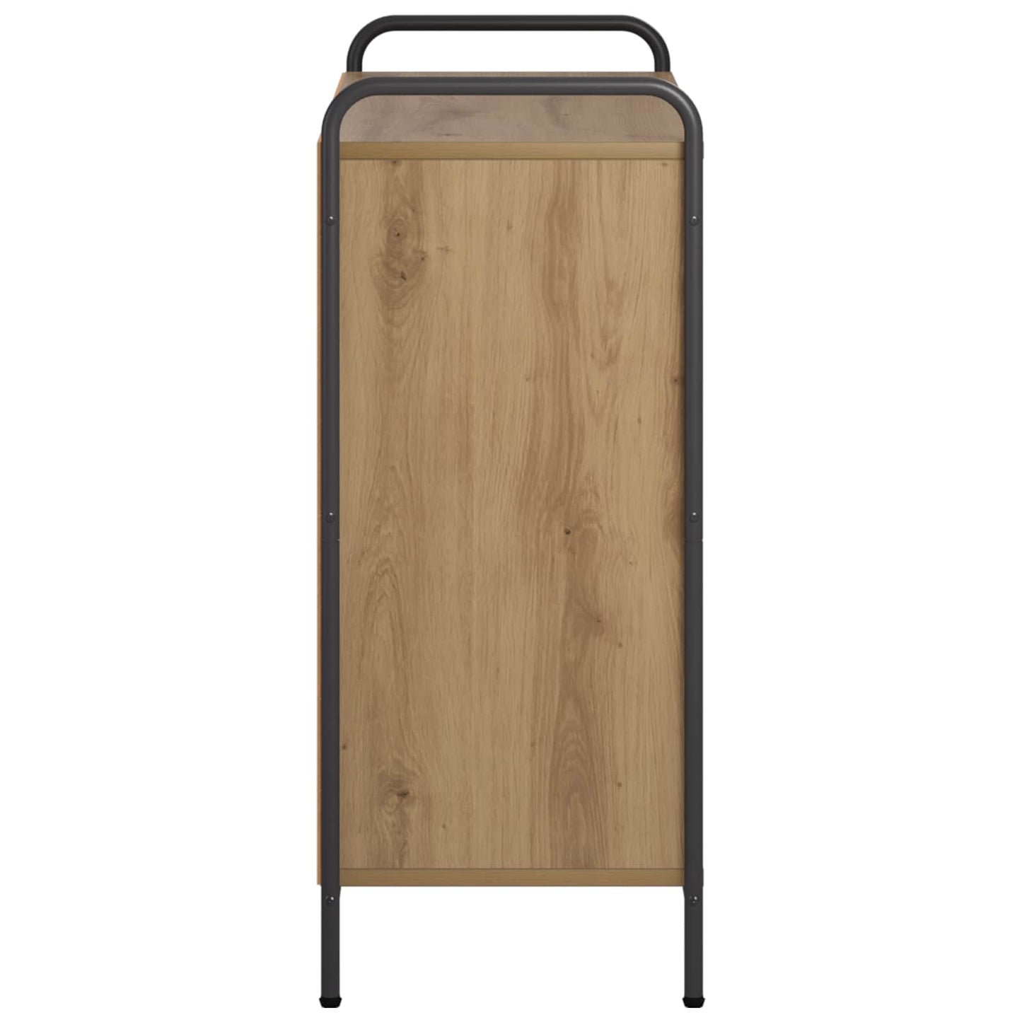 vidaXL Βιβλιοθήκη 80 x 33 x 80 εκ. Επεξεργασμένο Ξύλο Artisan Δρυς