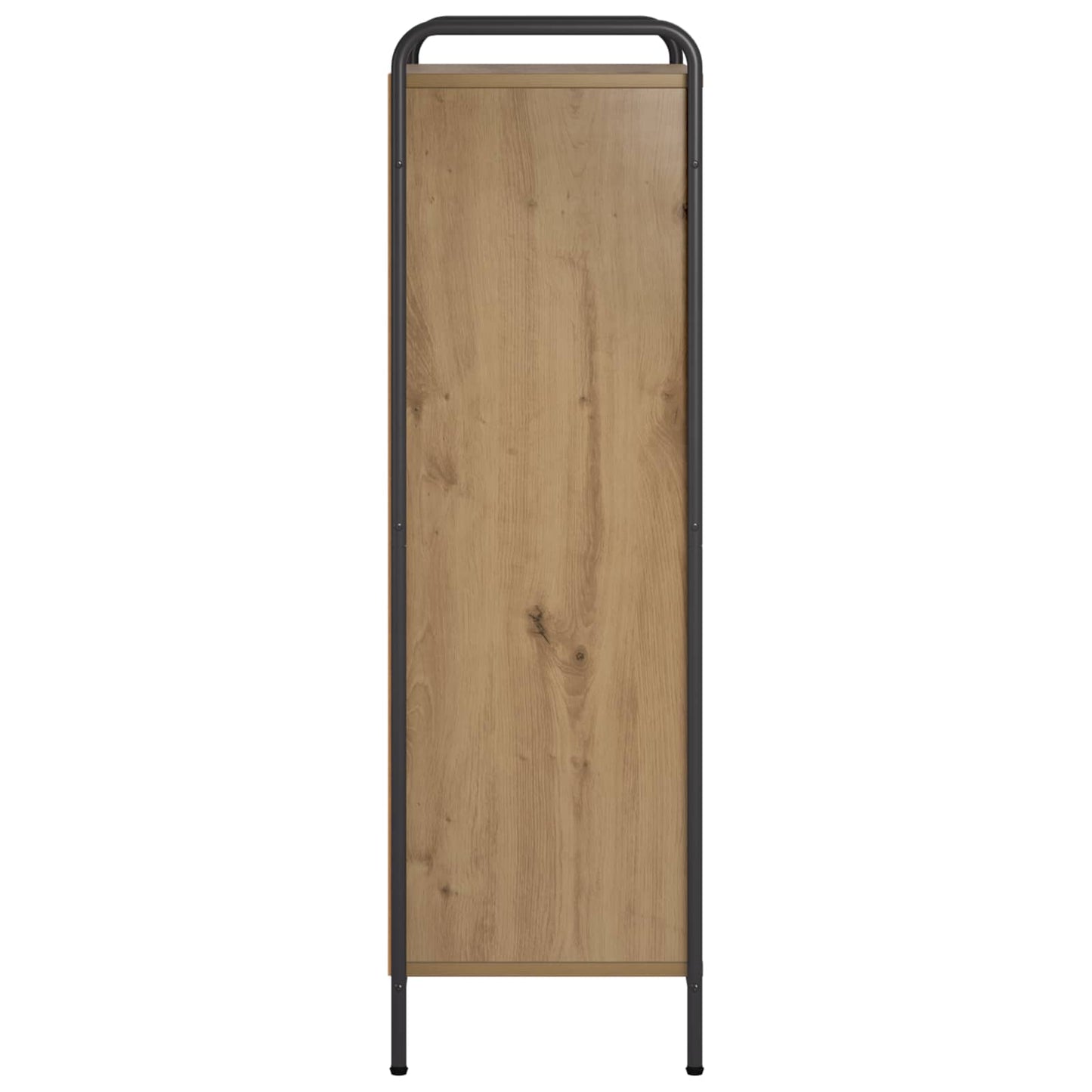 vidaXL Βιβλιοθήκη 55,5 x 33 x 174 εκ Επεξεργασμένο Ξύλο Artisan Δρυς
