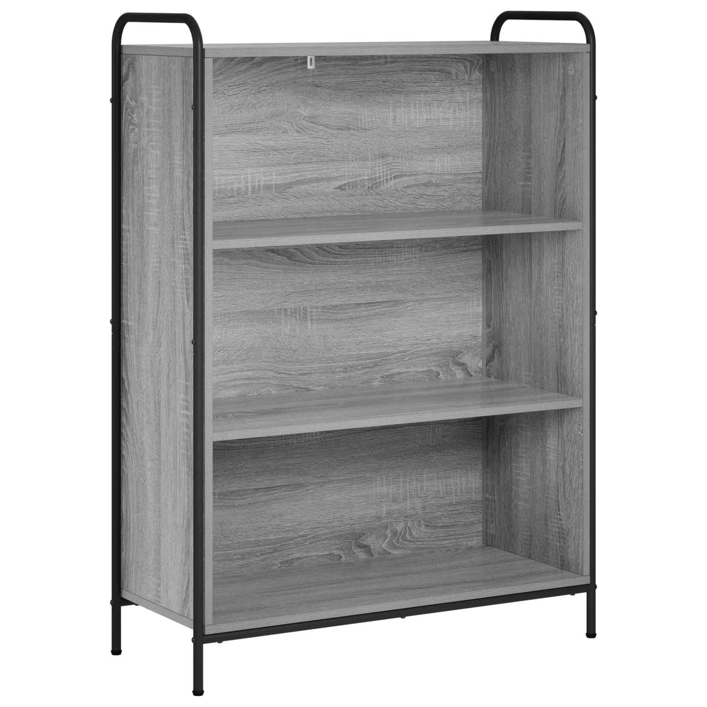 vidaXL Βιβλιοθήκη 55,5 x 33 x 174 εκ Επεξεργασμένο Ξύλο Γκρι Sonoma