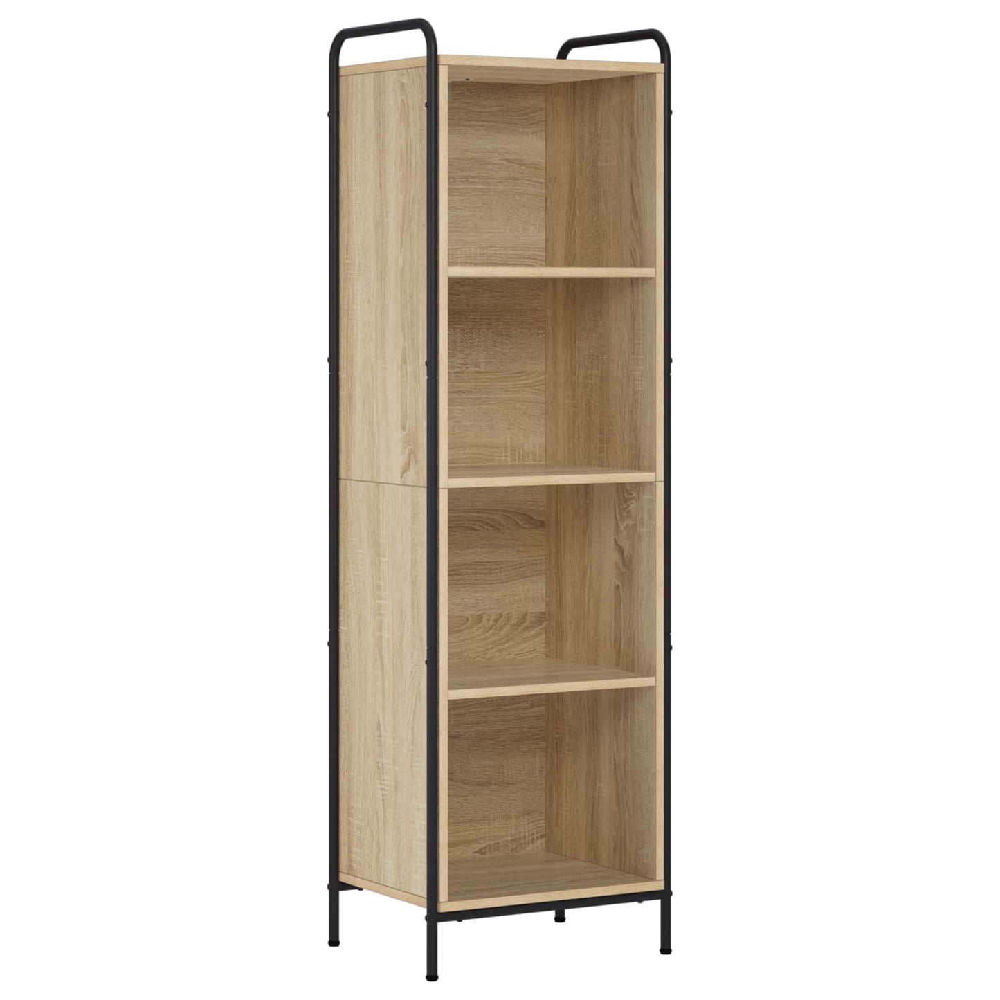 vidaXL Βιβλιοθήκη 55,5 x 33 x 174 εκ Επεξεργασμένο Ξύλο Sonoma Δρυς