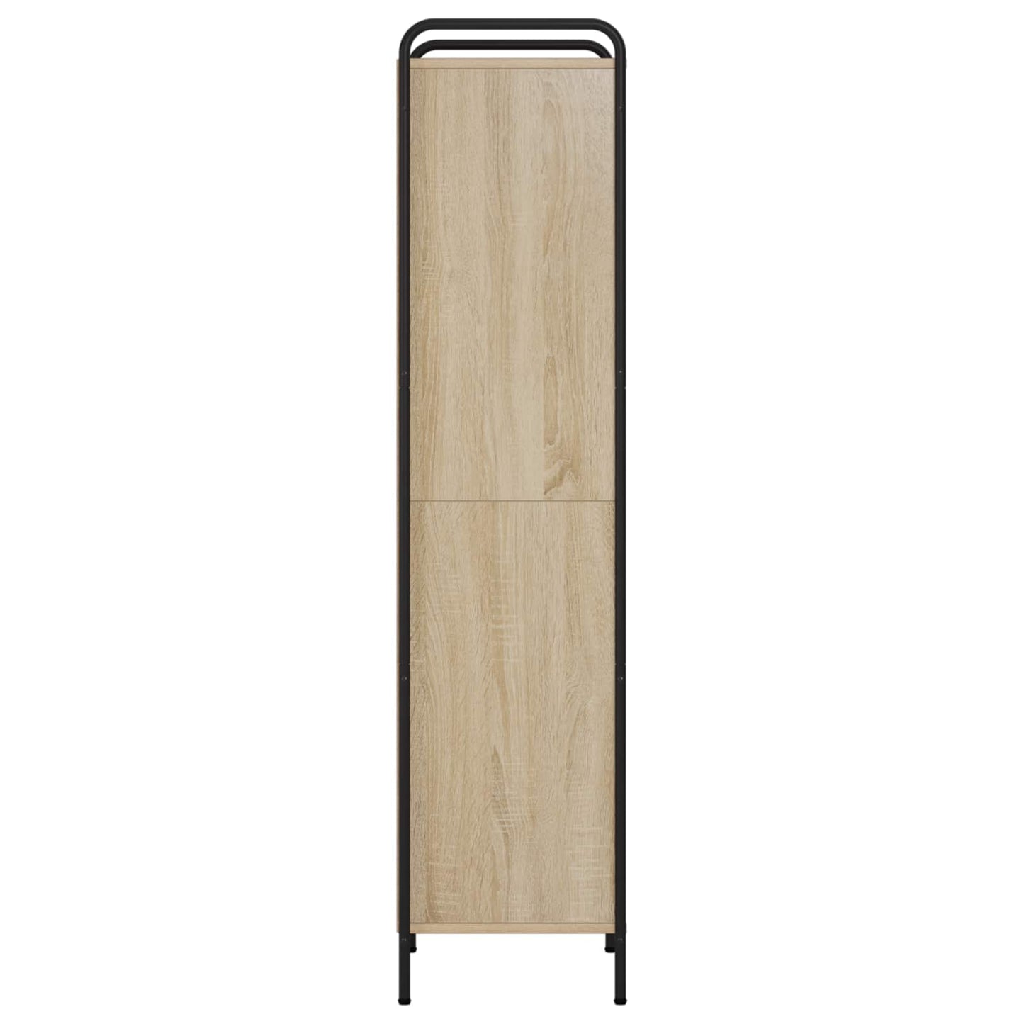 vidaXL Βιβλιοθήκη 55,5 x 33 x 174 εκ Επεξεργασμένο Ξύλο Sonoma Δρυς