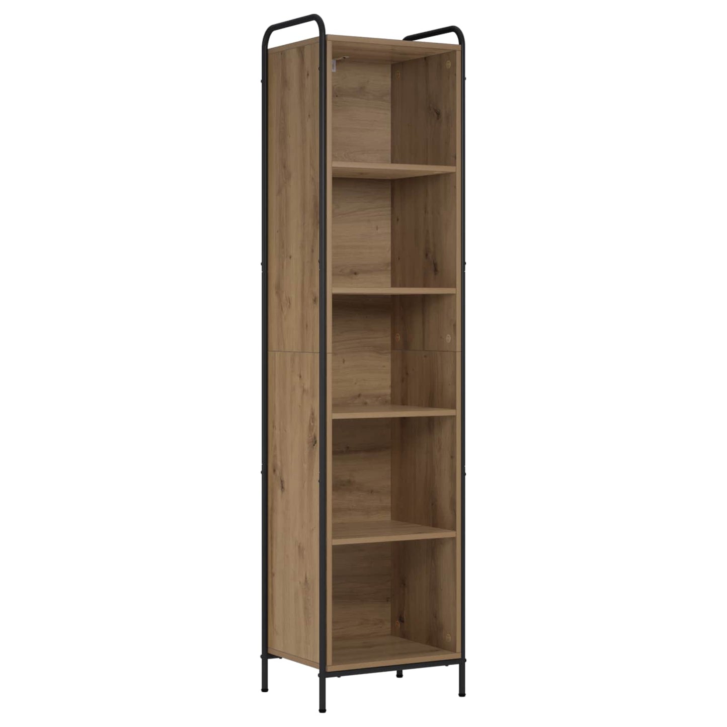 vidaXL Βιβλιοθήκη 55,5 x 33 x 174 εκ Επεξεργασμένο Ξύλο Artisan Δρυς