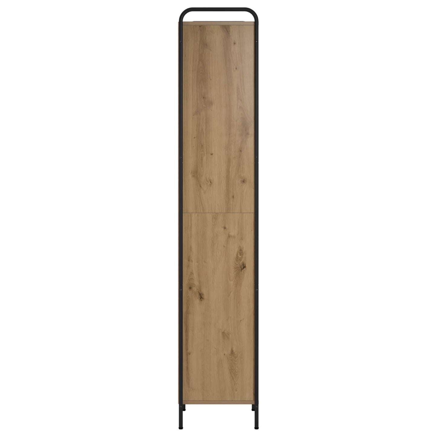 vidaXL Βιβλιοθήκη 55,5 x 33 x 174 εκ Επεξεργασμένο Ξύλο Artisan Δρυς