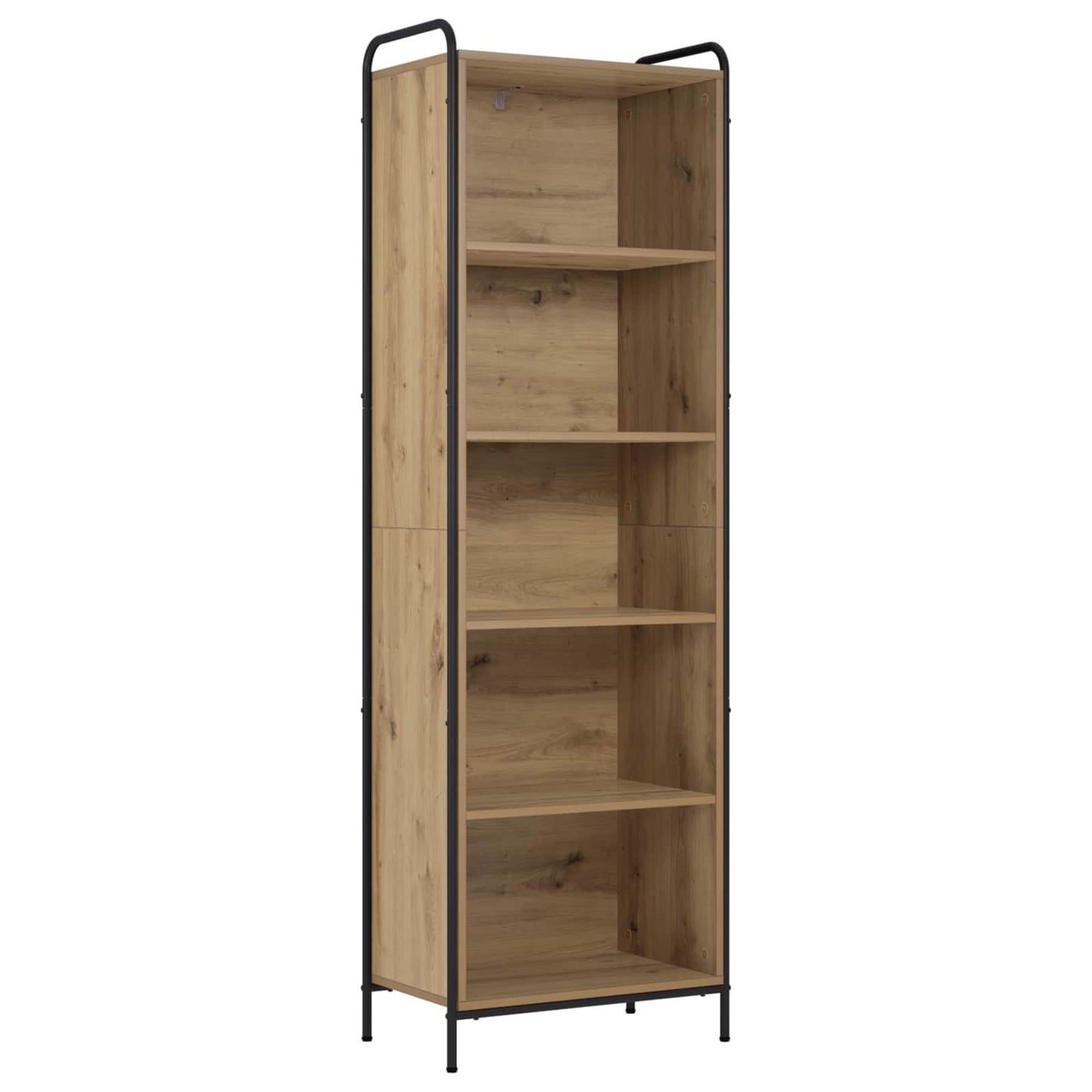 vidaXL Βιβλιοθήκη 55,5 x 33 x 174 εκ Επεξεργασμένο Ξύλο Artisan Δρυς