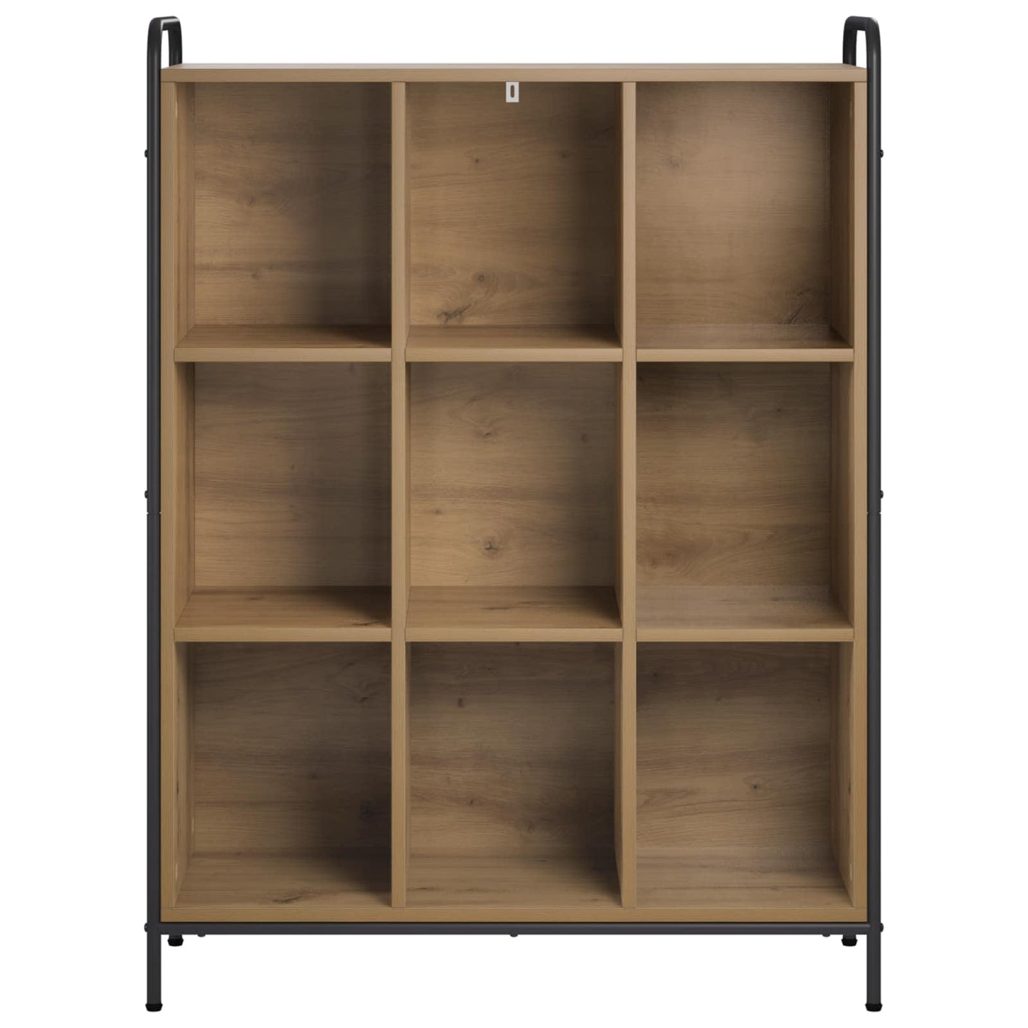 vidaXL Βιβλιοθήκη 57 x 33 x 111 εκ Επεξεργασμένο Ξύλο Artisan Δρυς