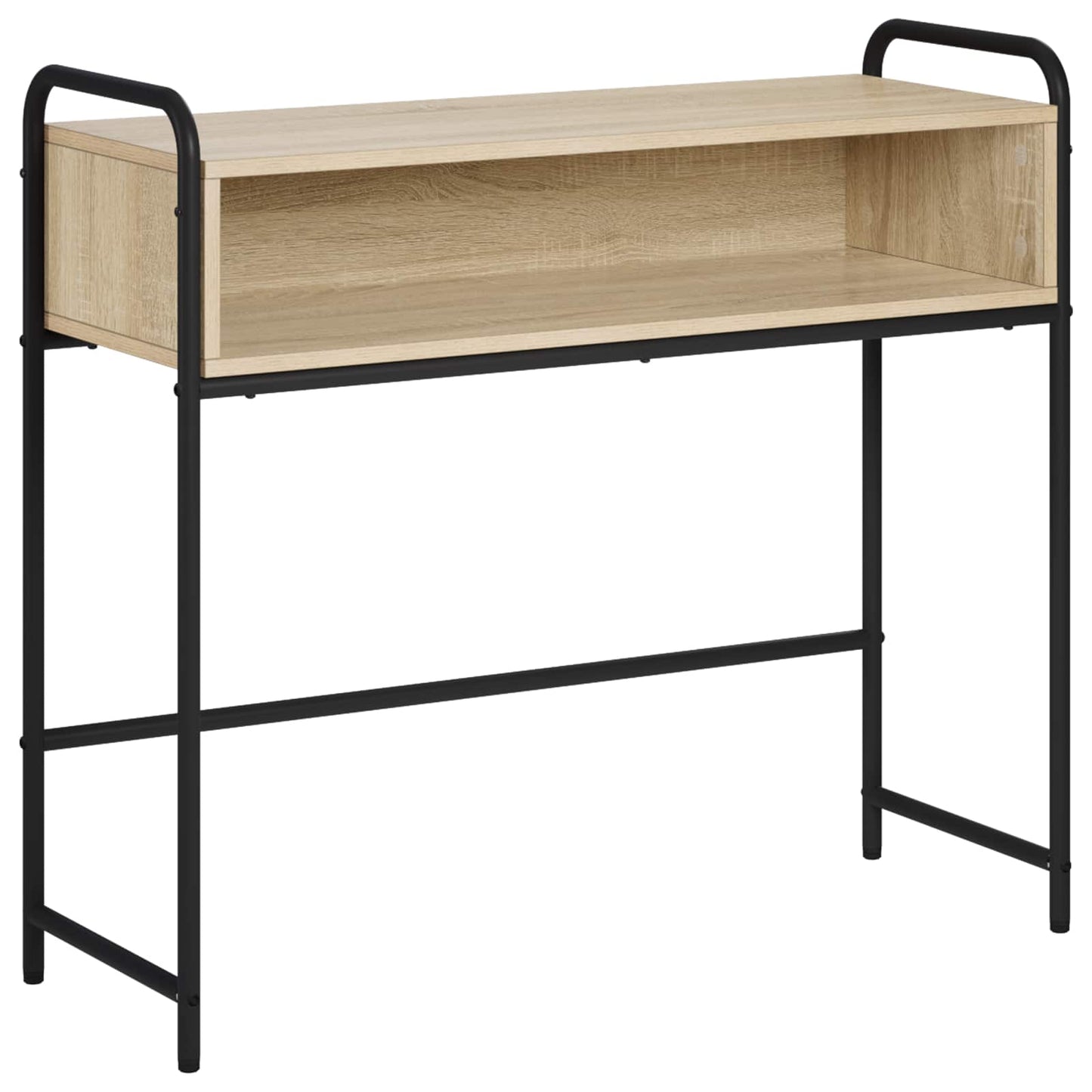 vidaXL Τραπέζι κονσόλας Sonoma Δρυς 90 x 33 x 80,5 εκ