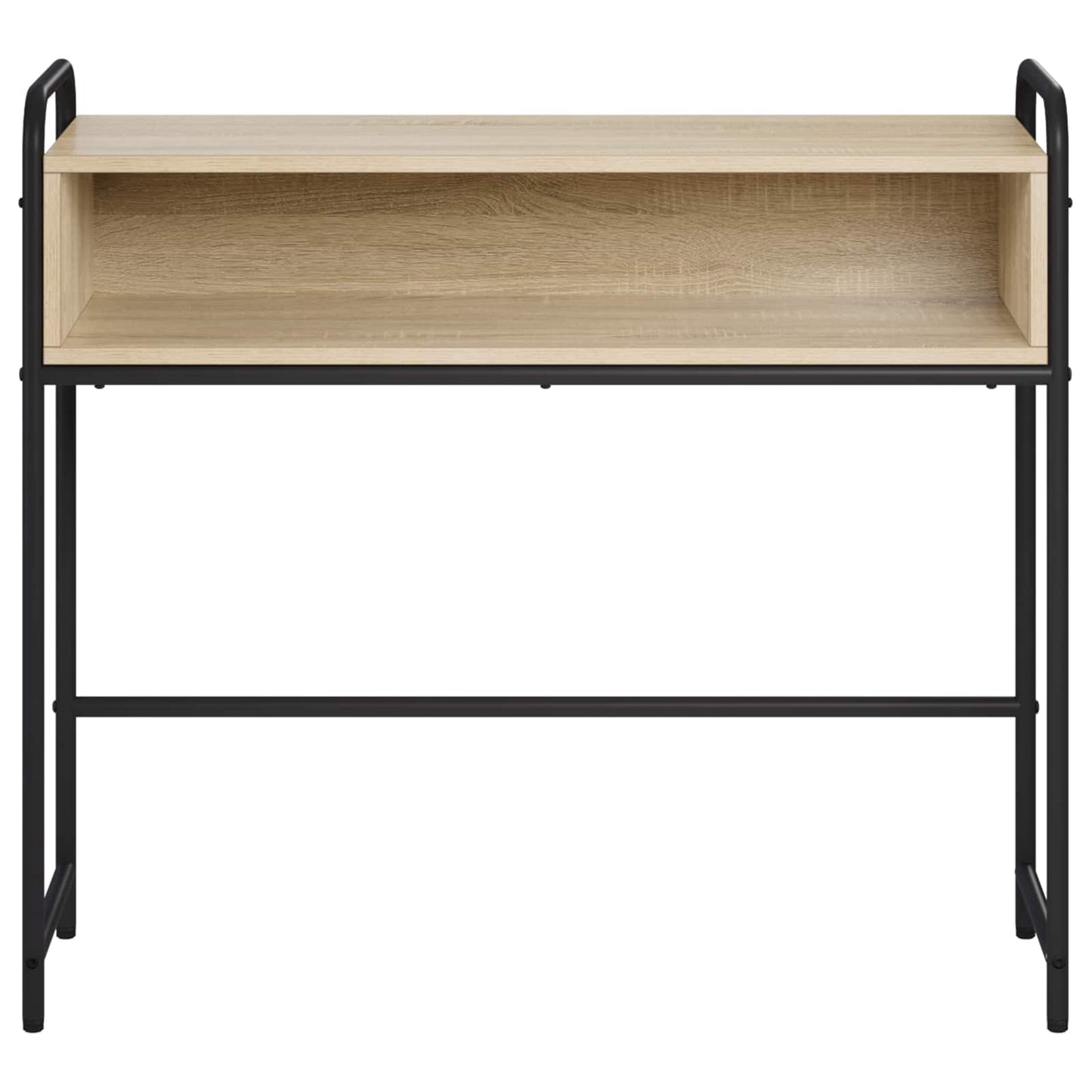 vidaXL Τραπέζι κονσόλας Sonoma Δρυς 90 x 33 x 80,5 εκ