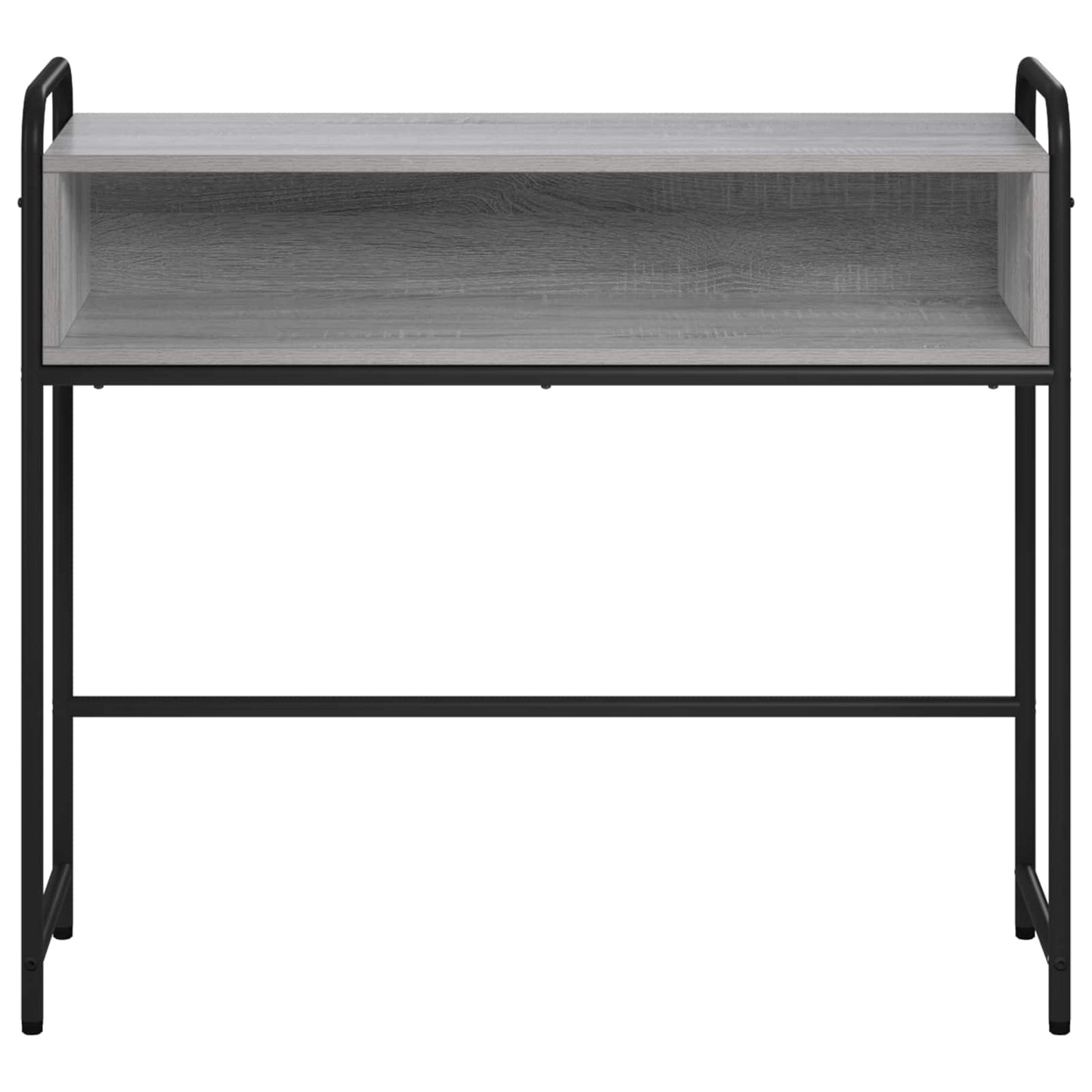 vidaXL Τραπέζι κονσόλας Γκρι Sonoma 90 x 33 x 80,5 εκ