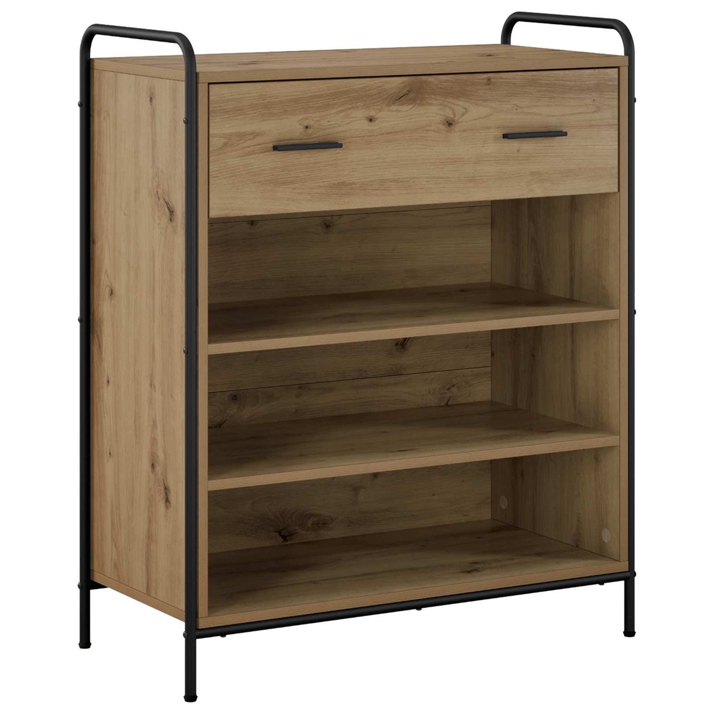 vidaXL Ντουλάπα Παπουτσιών 76 x 36,5 x 93 εκ. Επεξεργασμένο Ξύλο