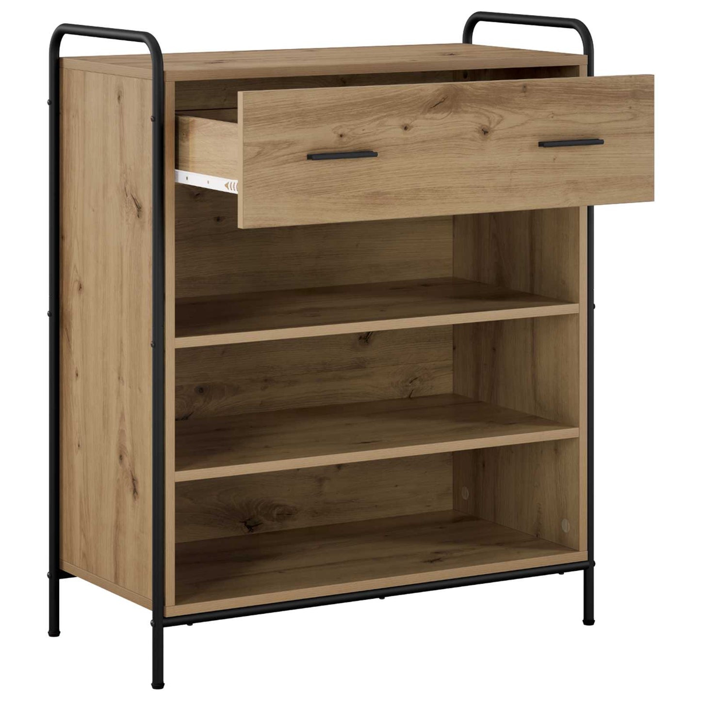 vidaXL Ντουλάπα Παπουτσιών 76 x 36,5 x 93 εκ. Επεξεργασμένο Ξύλο