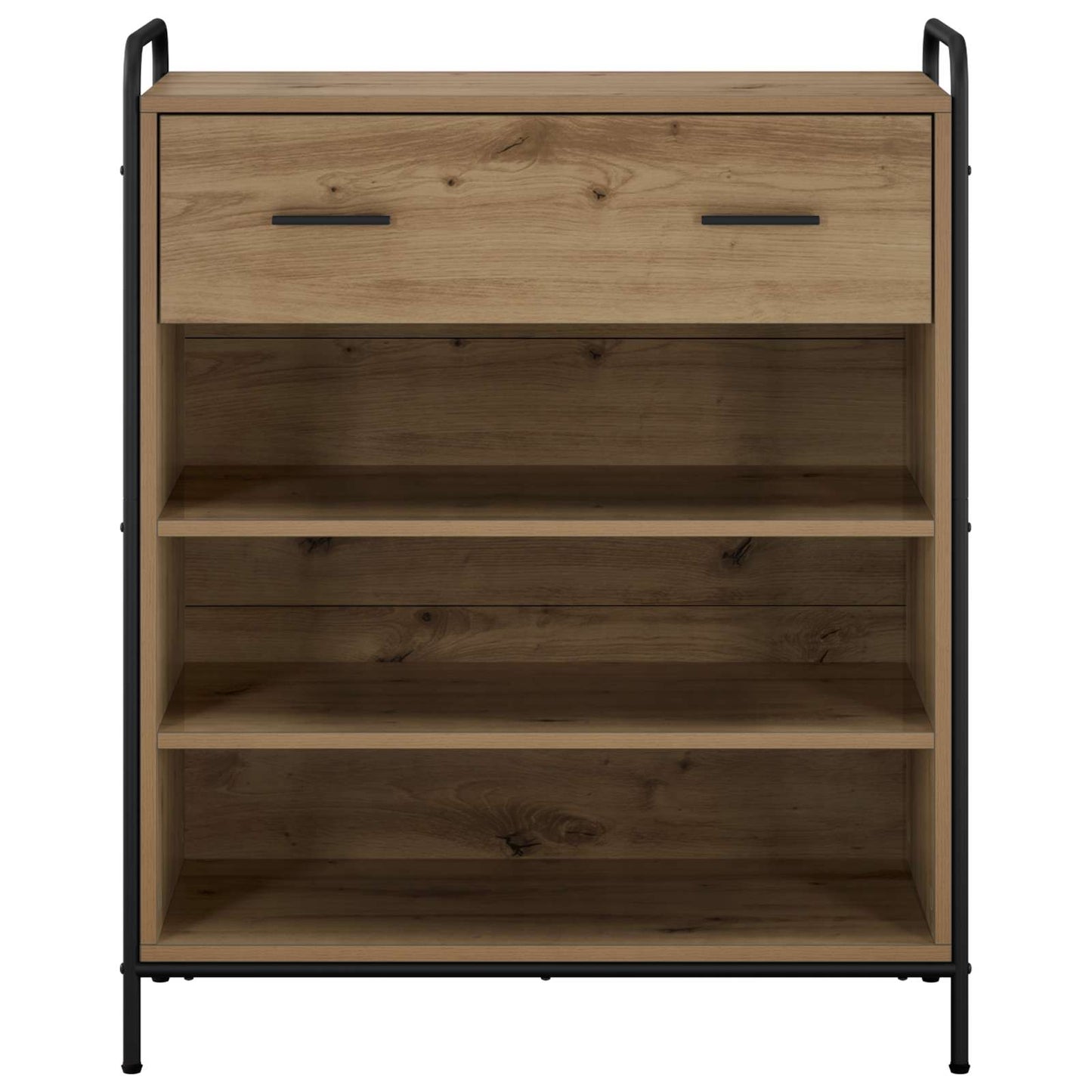 vidaXL Ντουλάπα Παπουτσιών 76 x 36,5 x 93 εκ. Επεξεργασμένο Ξύλο