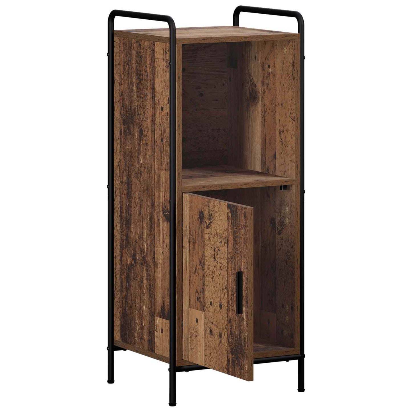 vidaXL Ντουλάπι Μπάνιου Παλαιωμένο ξύλο 40 x 36 x 99,5 εκ.