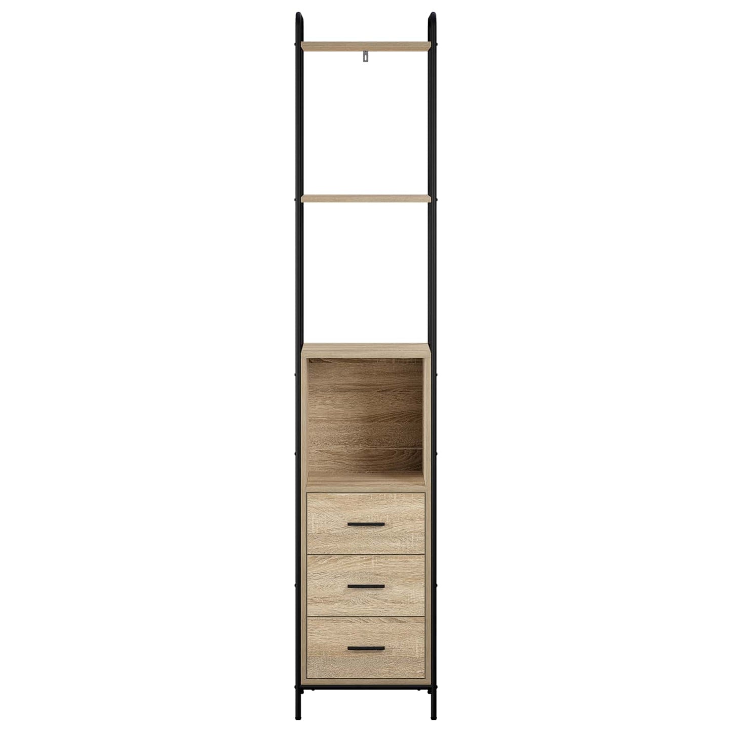 vidaXL Ντουλάπι Μπάνιου Sonoma Δρυς 40 x 36 x 200,5 εκ