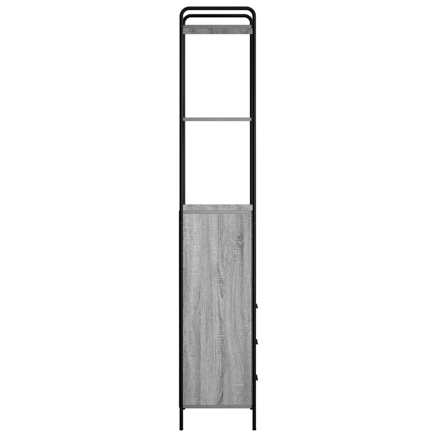 vidaXL Ντουλάπι Μπάνιου Γκρι Sonoma 40 x 36 x 200,5 εκ