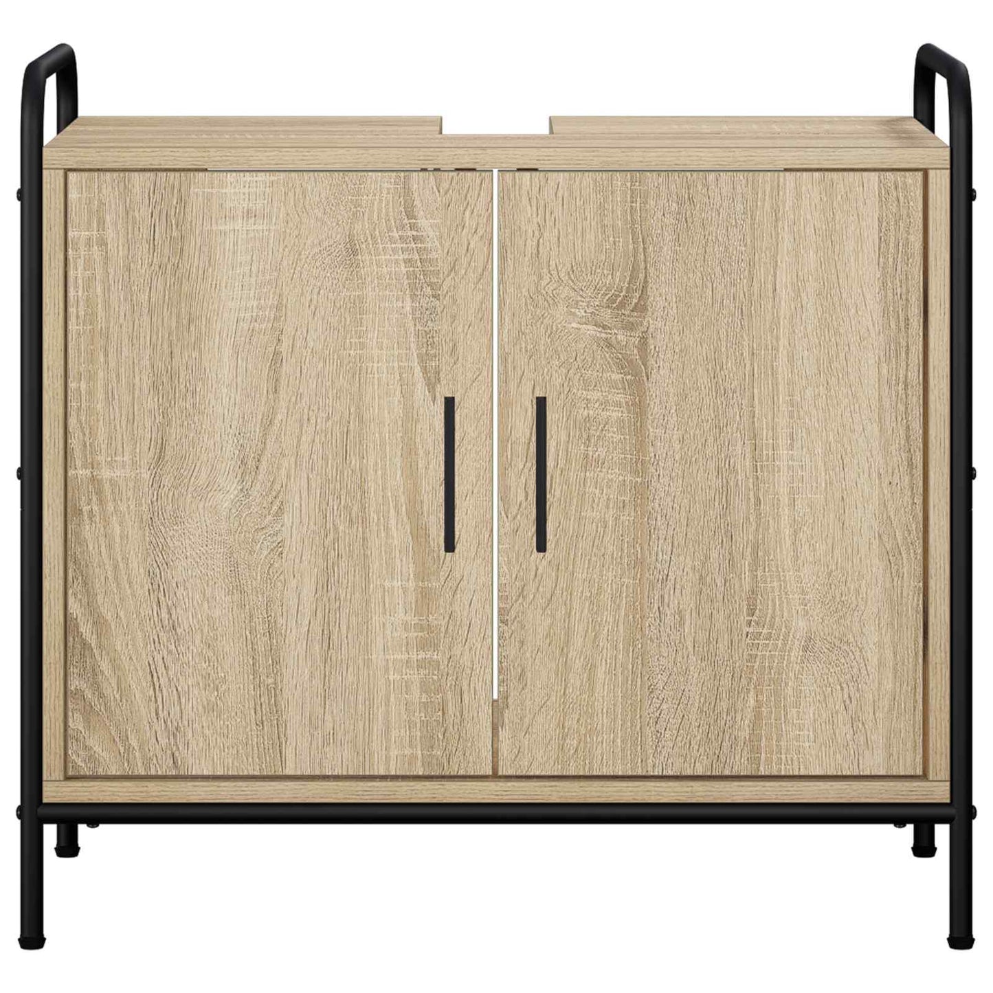 vidaXL Ντουλάπι Μπάνιου Sonoma Δρυς 65,5 x 34 x 61 εκ.